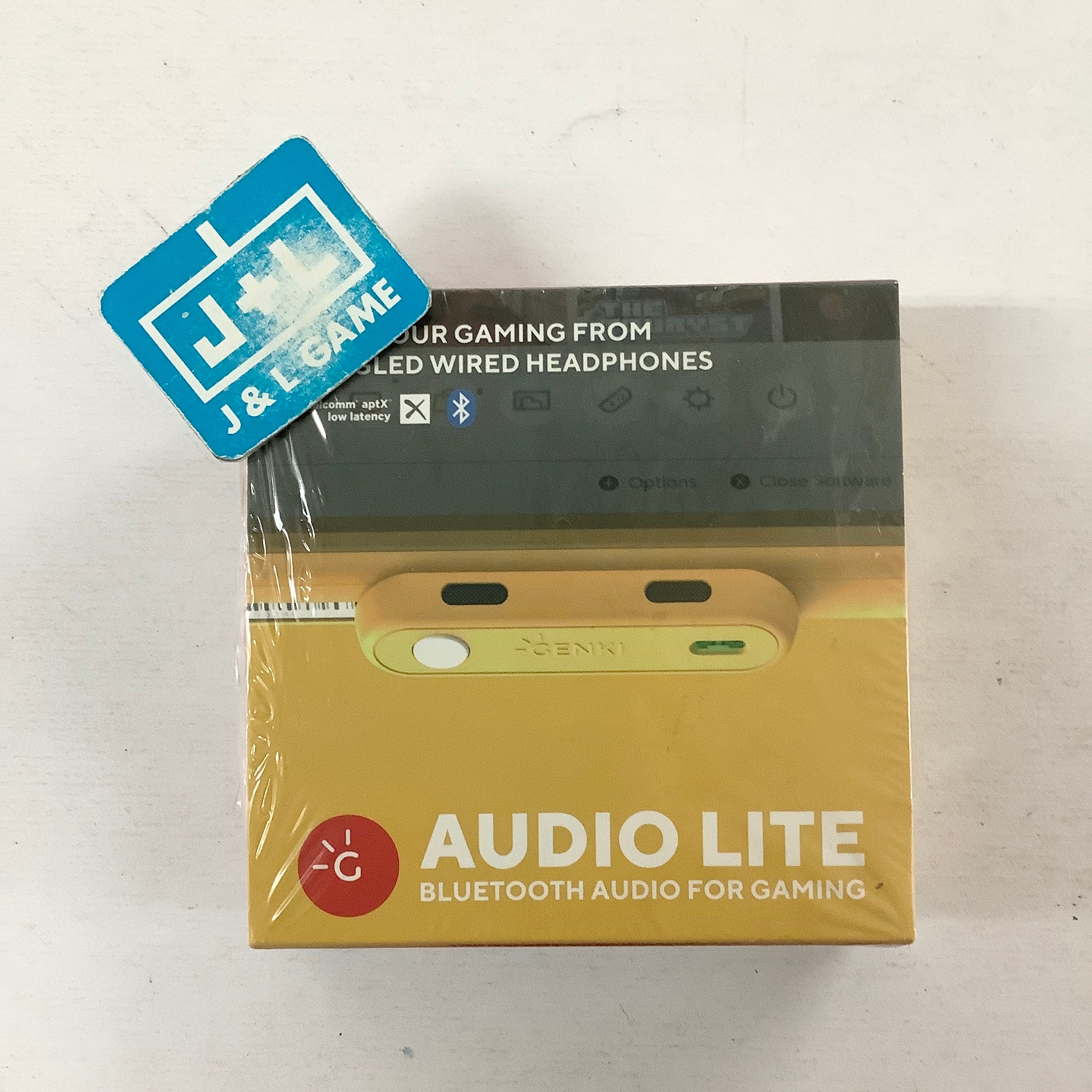 GENKI Audio Lite Bluetooth 5.0 Adapter (Yellow)  - (NSW) Nintendo Switch Accessories Human Things   