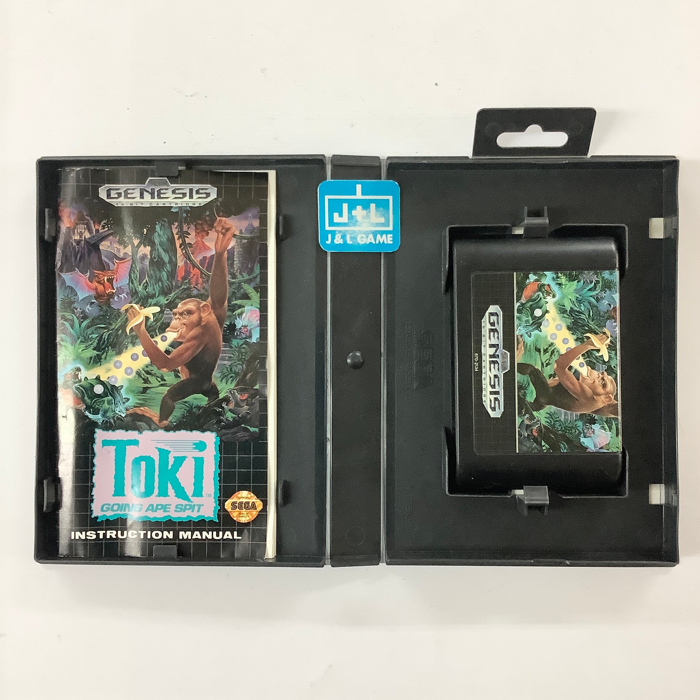 Toki: Going Ape Spit - (SG) SEGA Genesis [Pre-Owned] Video Games Sega   