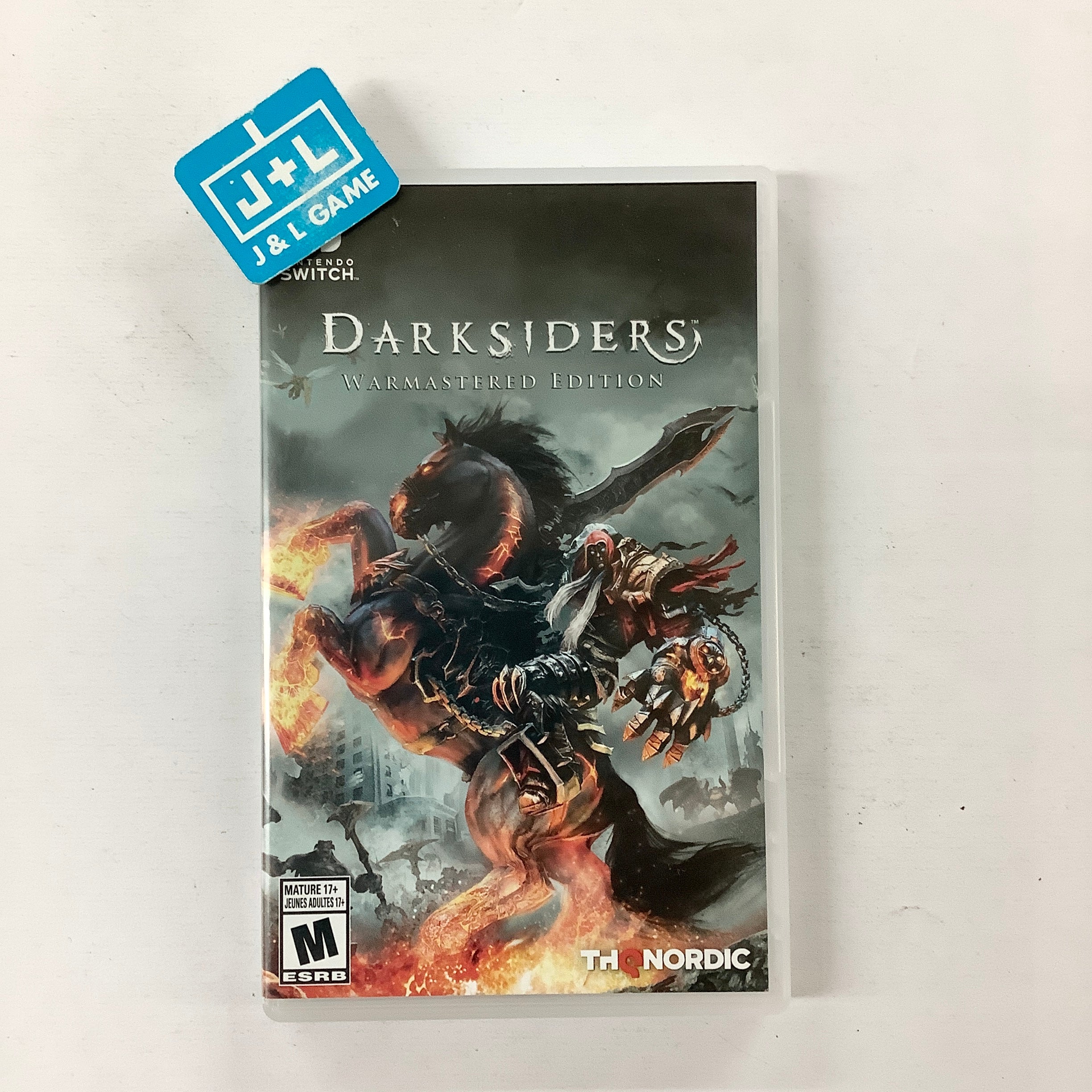 Darksiders: Warmastered Edition (Black Spine) - (NSW) Nintendo Switch [Pre-Owned] Video Games THQ Nordic   