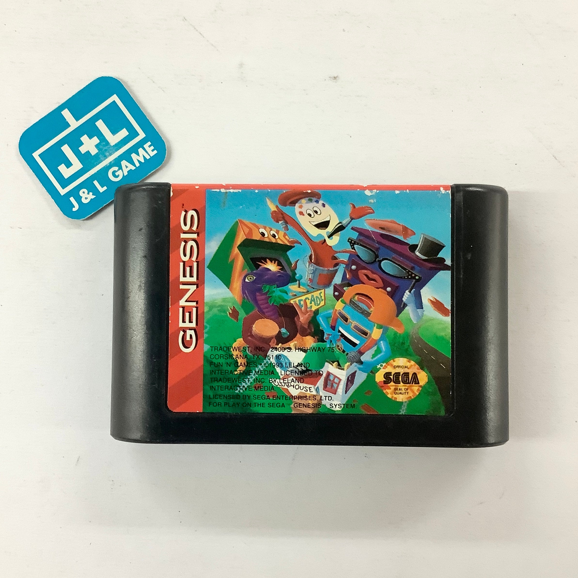 Fun 'n' Games - (SG) SEGA Genesis [Pre-Owned] Video Games Tradewest   