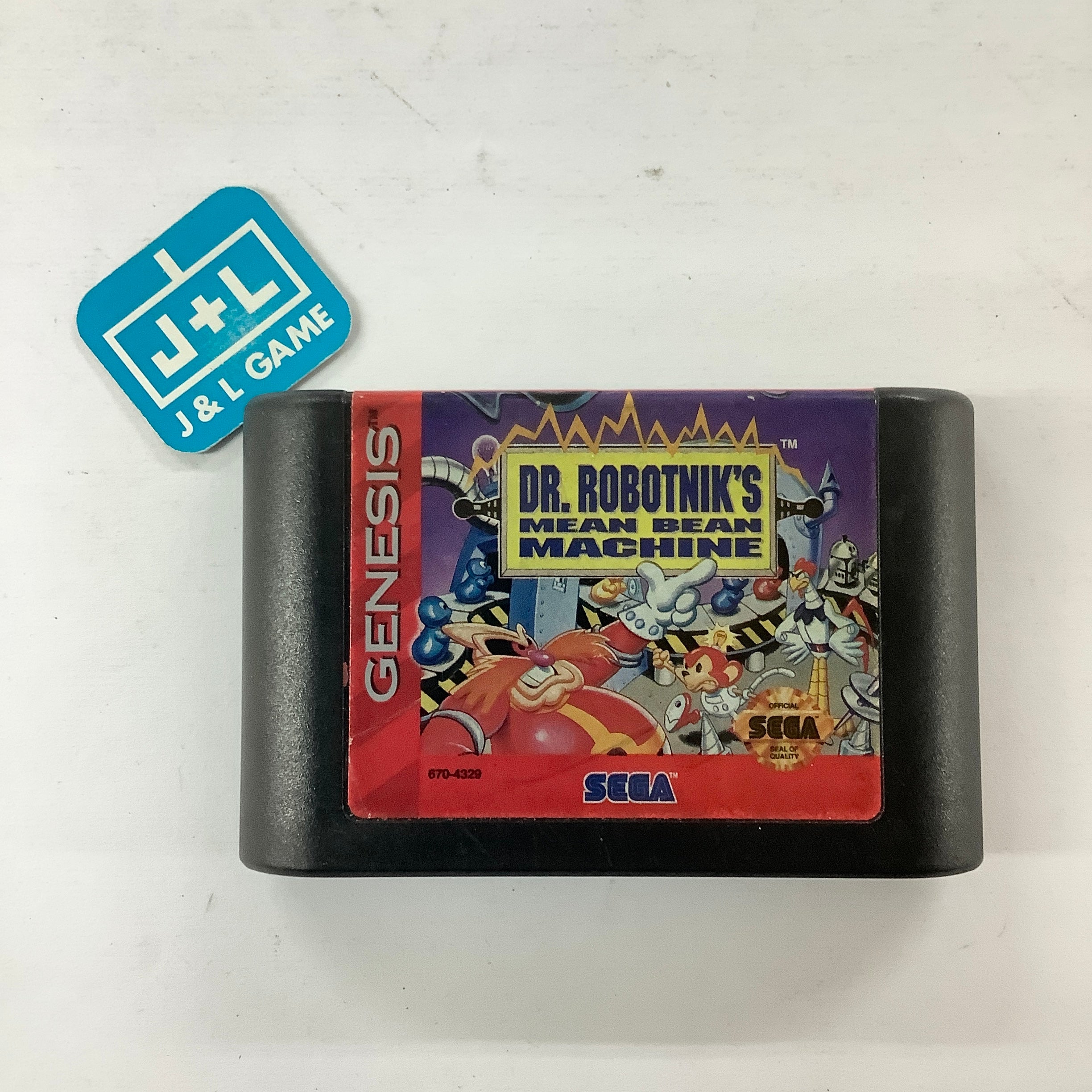 Dr. Robotnik's Mean Bean Machine - (SG) SEGA Genesis [Pre-Owned] Video Games Sega   