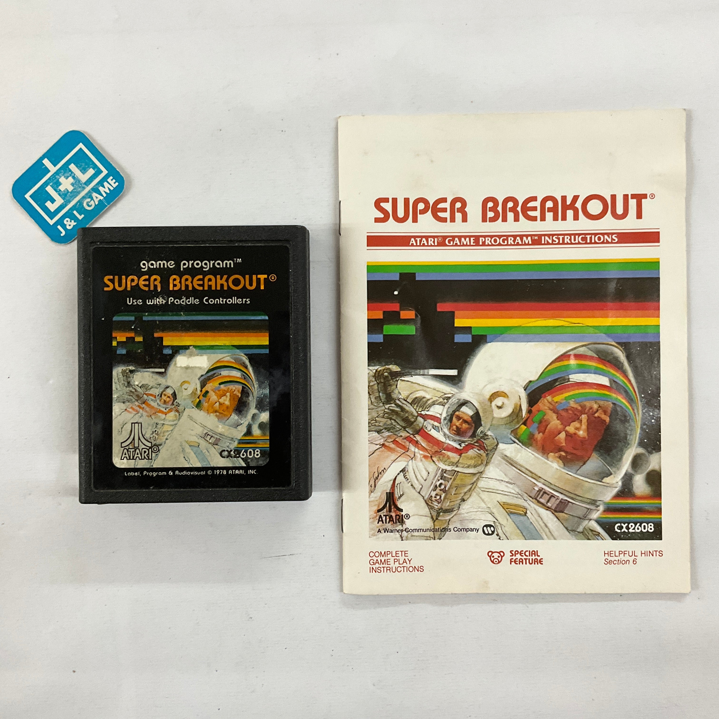 Super Breakout - (A26) Atari 2600 [Pre-Owned] Video Games Atari Inc.   