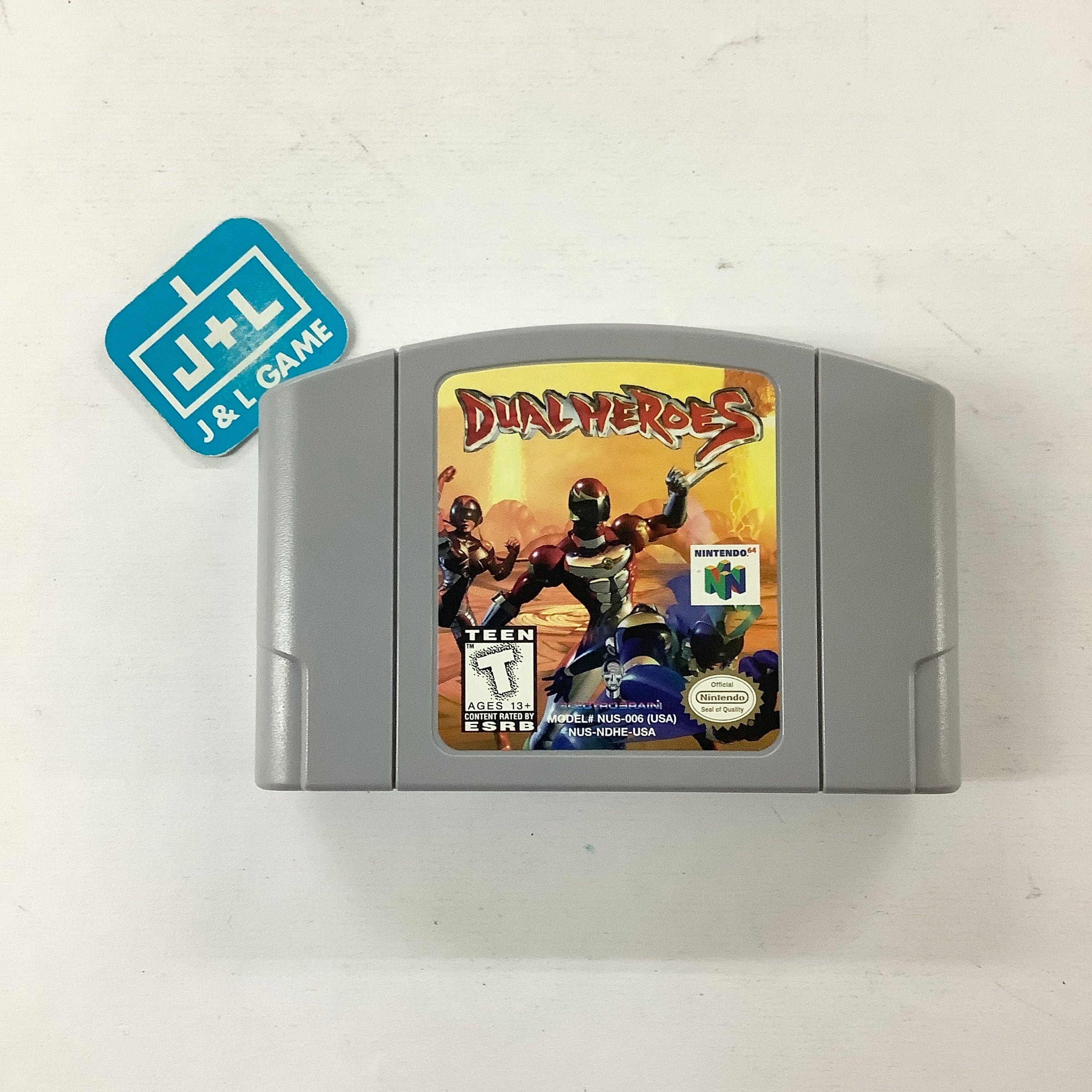 Dual Heroes - (N64) Nintendo 64 [Pre-Owned] Video Games Hudson   