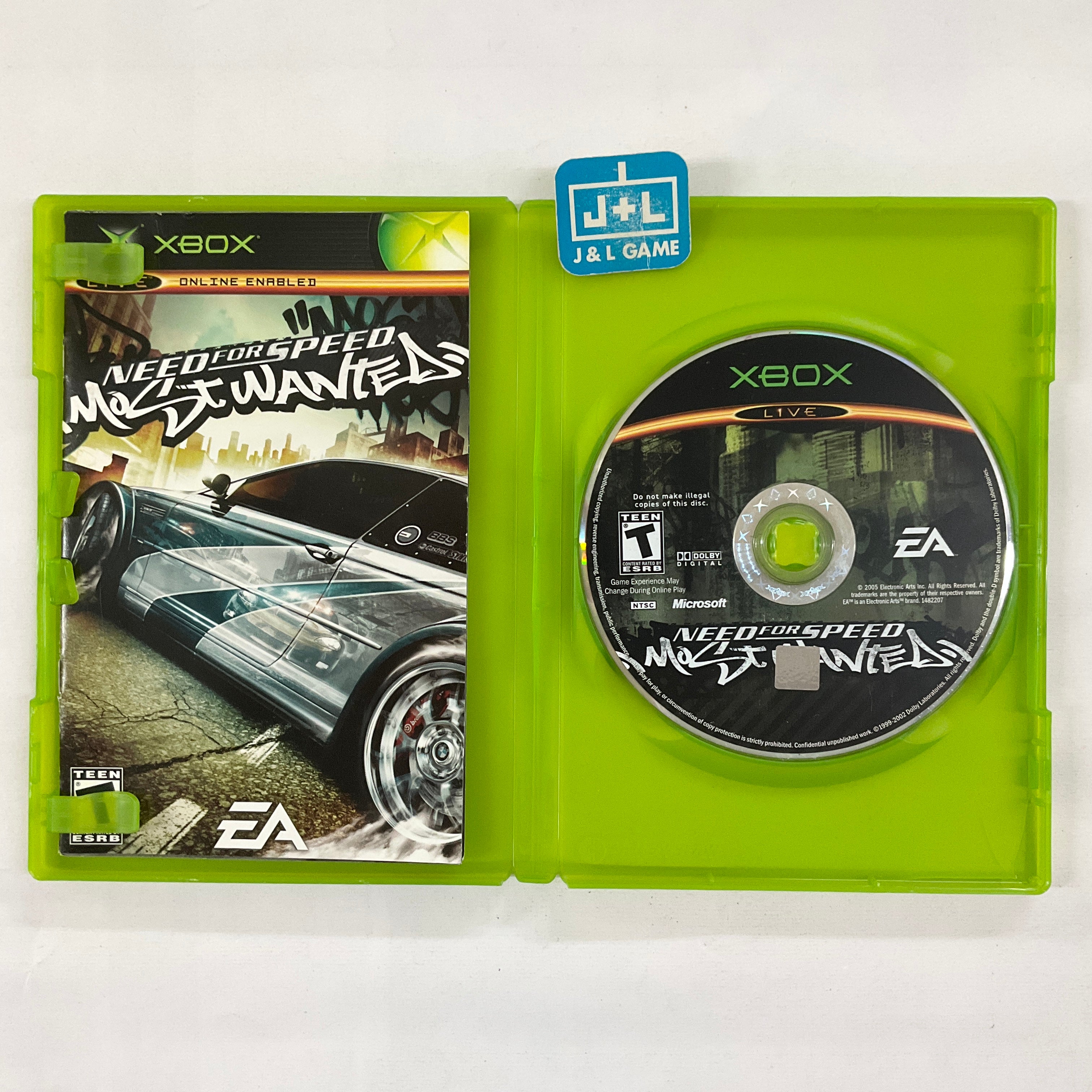 Need for Speed Most Wanted - (XB) Xbox [Pre-Owned] Video Games Electronic Arts   