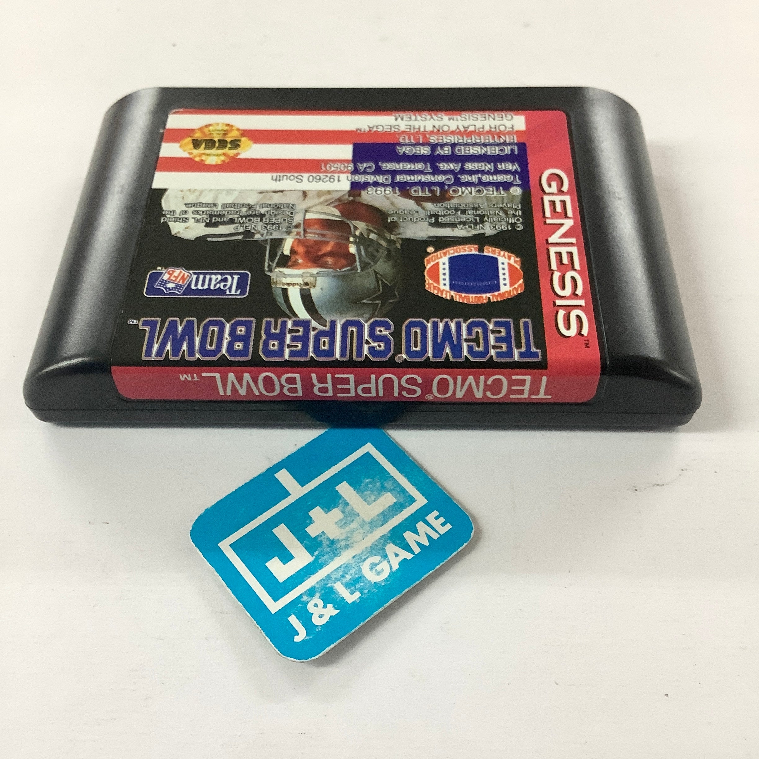 Tecmo Super Bowl - (SG) SEGA Genesis [Pre-Owned] Video Games Tecmo   