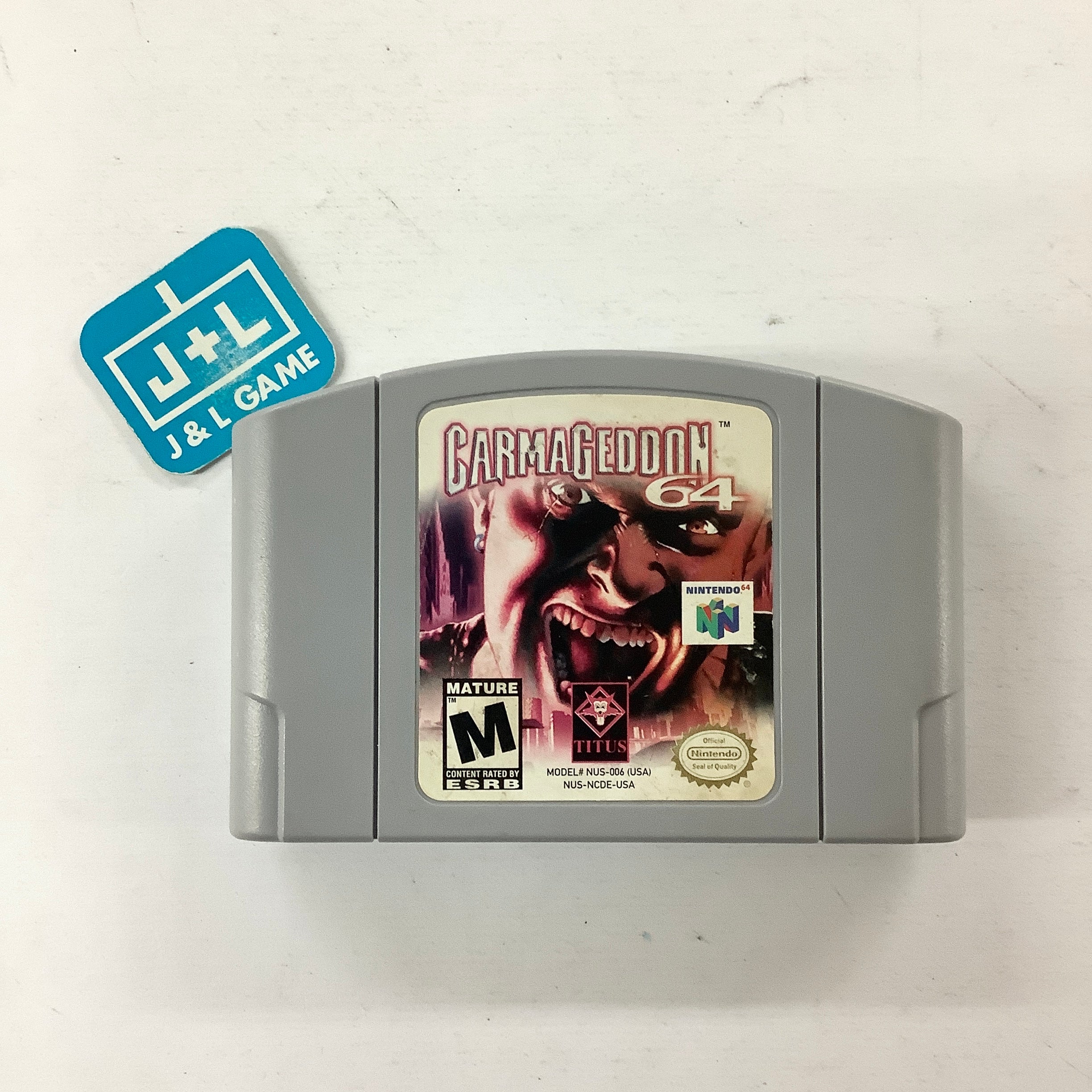 Carmageddon 64 - (N64) Nintendo 64 [Pre-Owned] Video Games Titus Software   