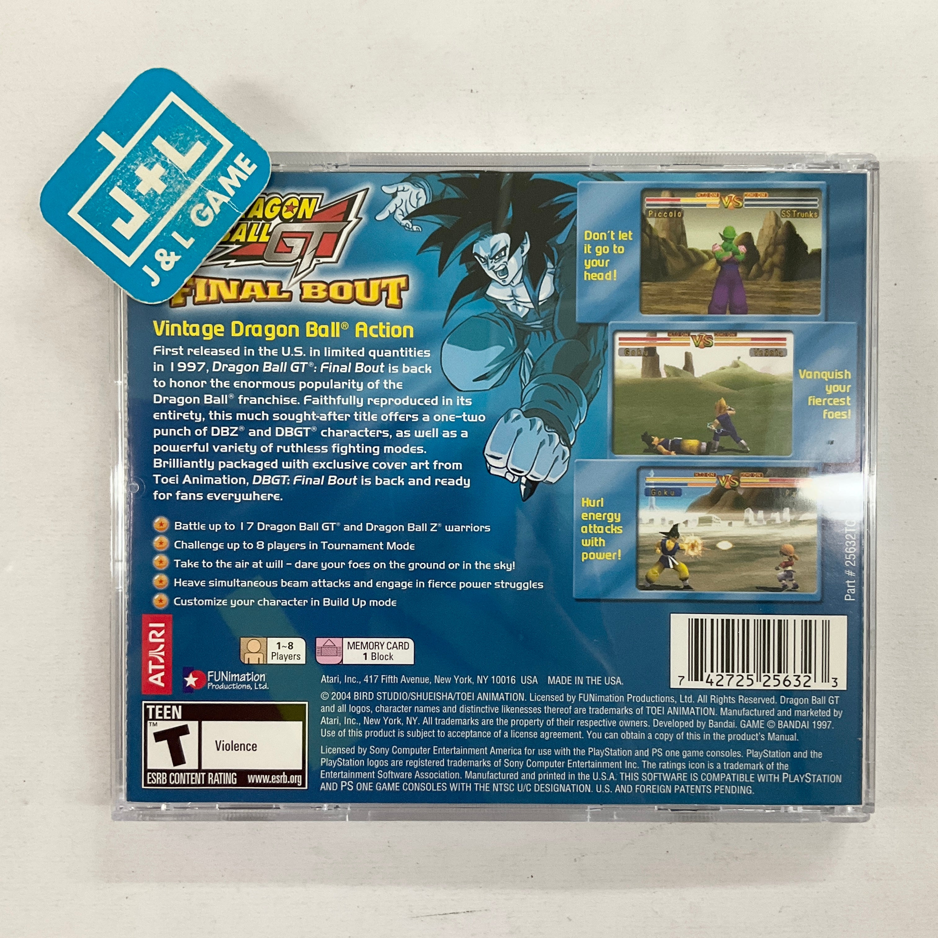 Dragonball GT: Final Bout - (PS1) Playstation 1 [Pre-Owned] Video Games Atari   