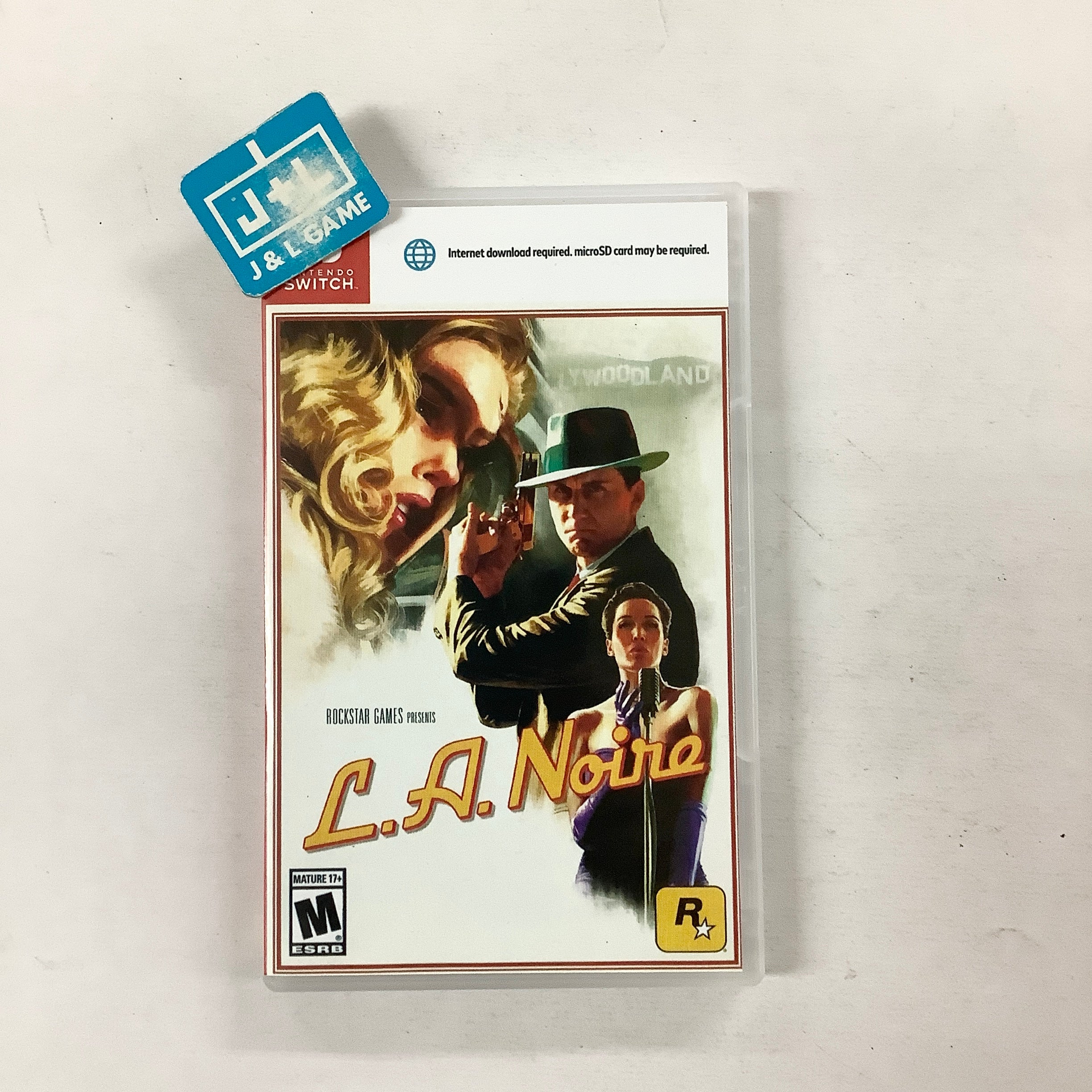 L.A. Noire - (NSW) Nintendo Switch [Pre-Owned] Video Games Rockstar Games   