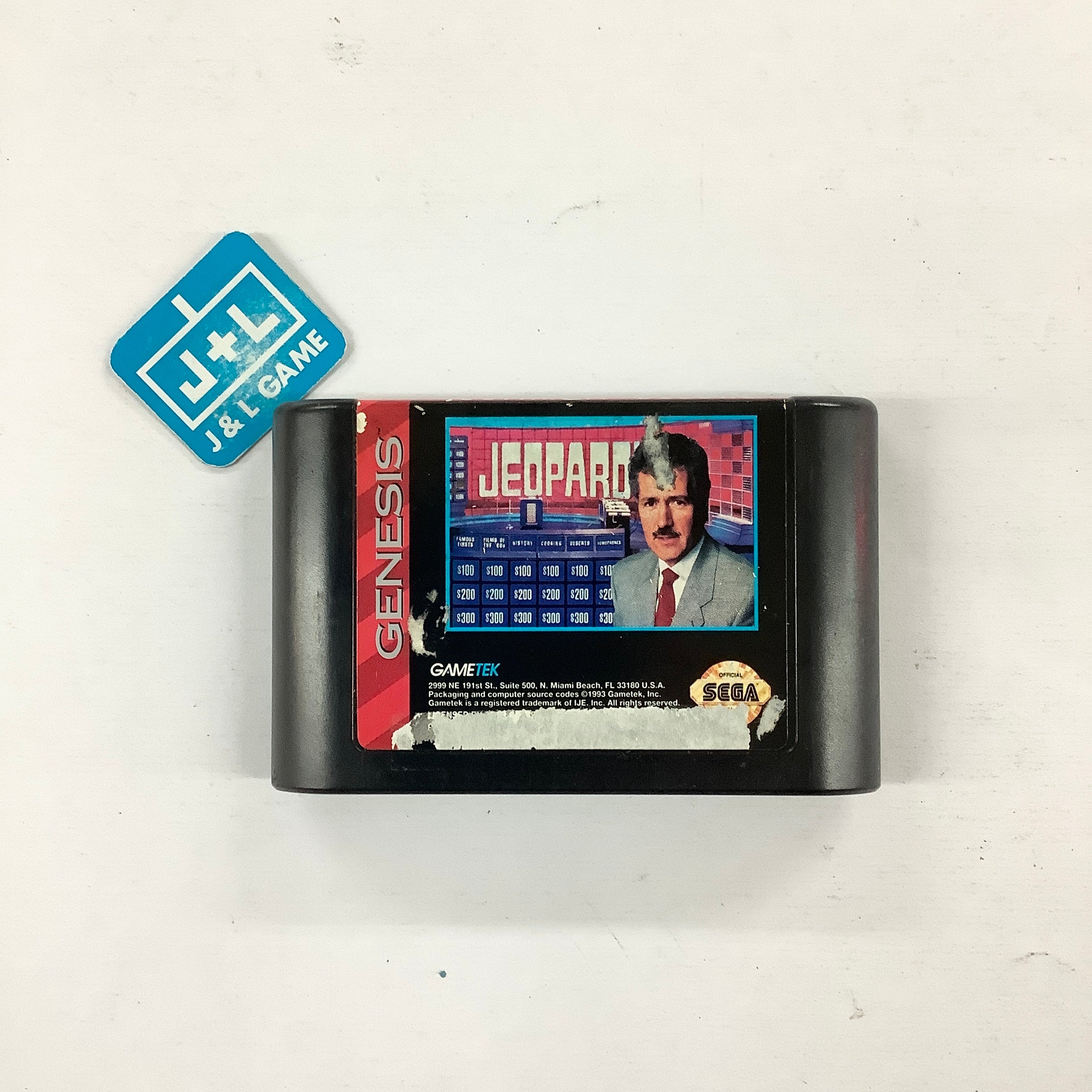 Jeopardy Deluxe Edition - (SG) Sega Genesis [Pre-Owned] Video Games Sega   