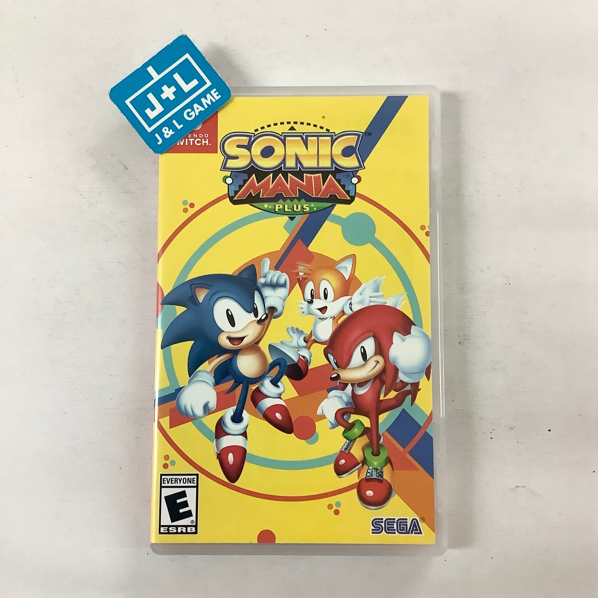 Sonic Mania Plus - (NSW) Nintendo Switch [Pre-Owned] Video Games SEGA   