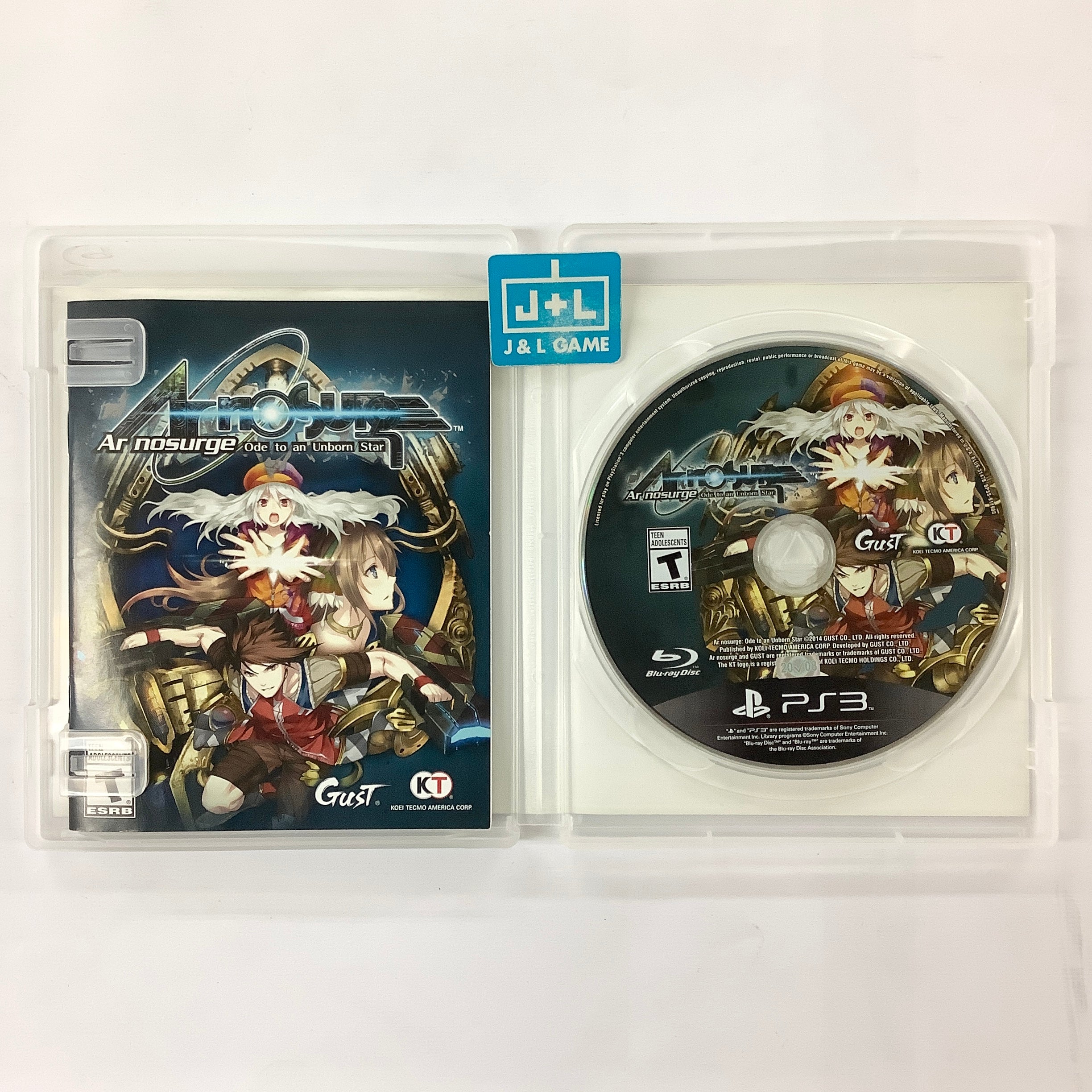 Ar nosurge: Ode to an Unborn Star - (PS3) PlayStation 3 [Pre-Owned] Video Games Koei Tecmo Games   