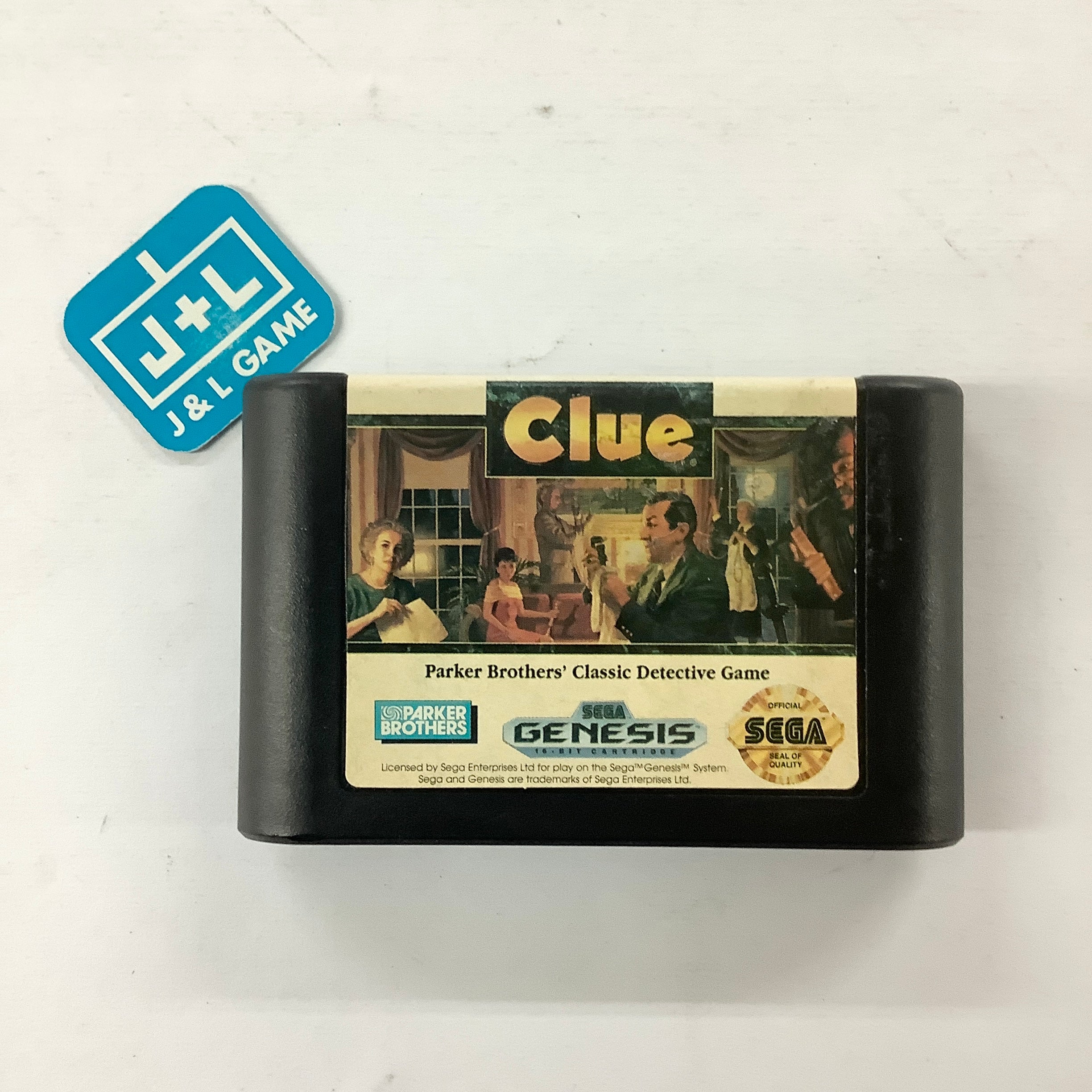 Clue - (SG) SEGA Genesis [Pre-Owned] Video Games Parker Brothers   