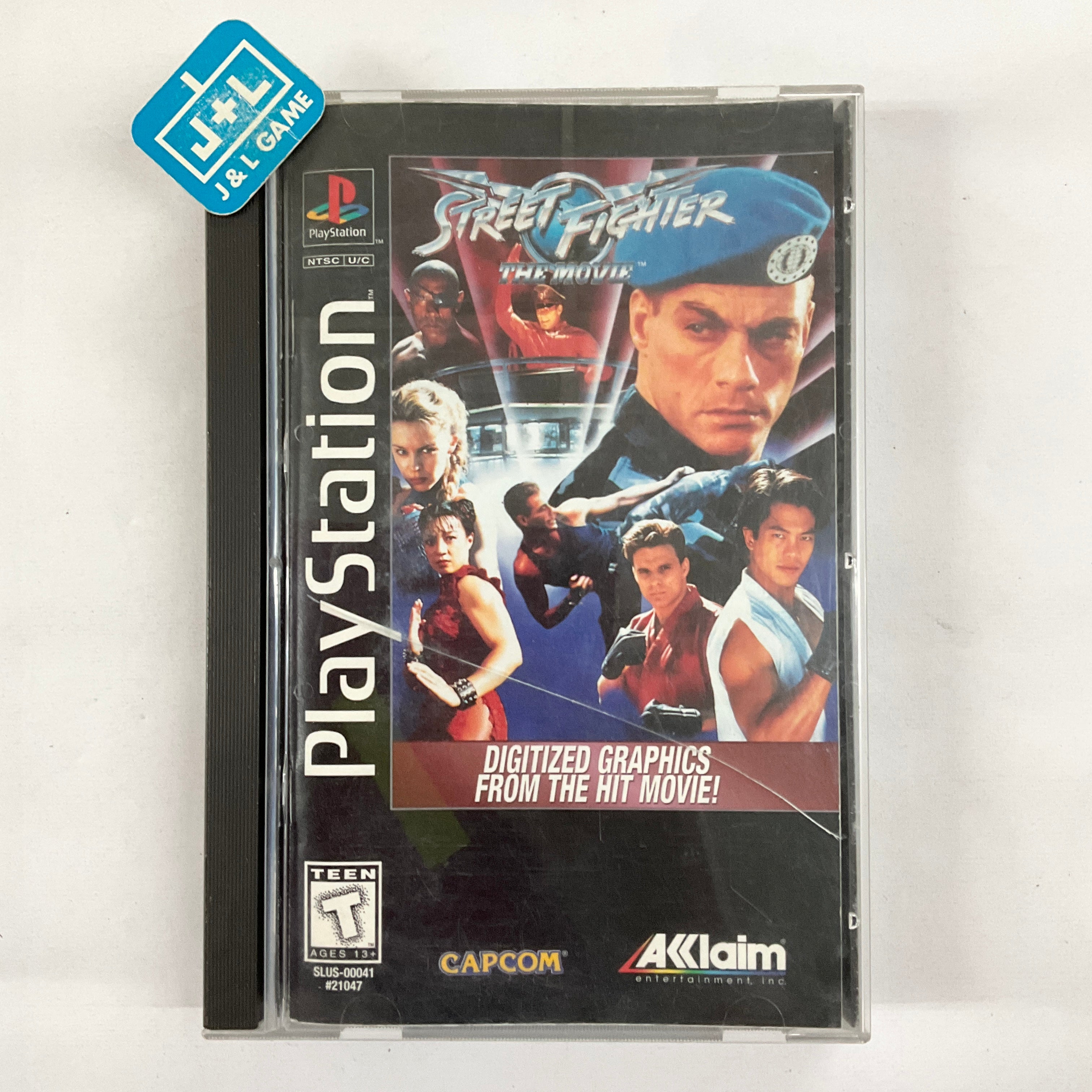 Street Fighter: The Movie (Long Box) - (PS1) PlayStation 1 [Pre-Owned]  Acclaim   