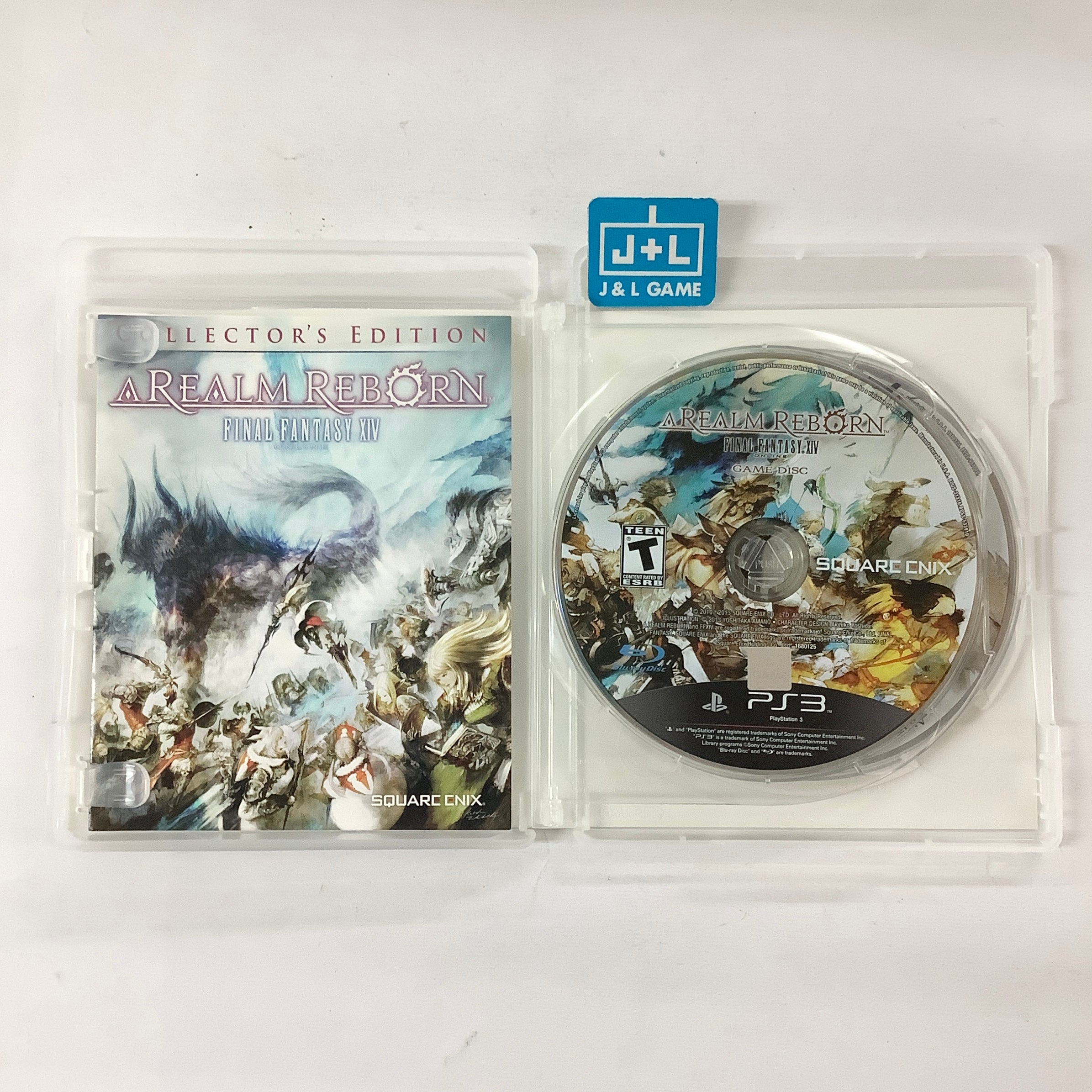 Final Fantasy XIV: A Realm Reborn Collector's Edition - (PS3) Playstation 3 [Pre-Owned] Video Games Square Enix   