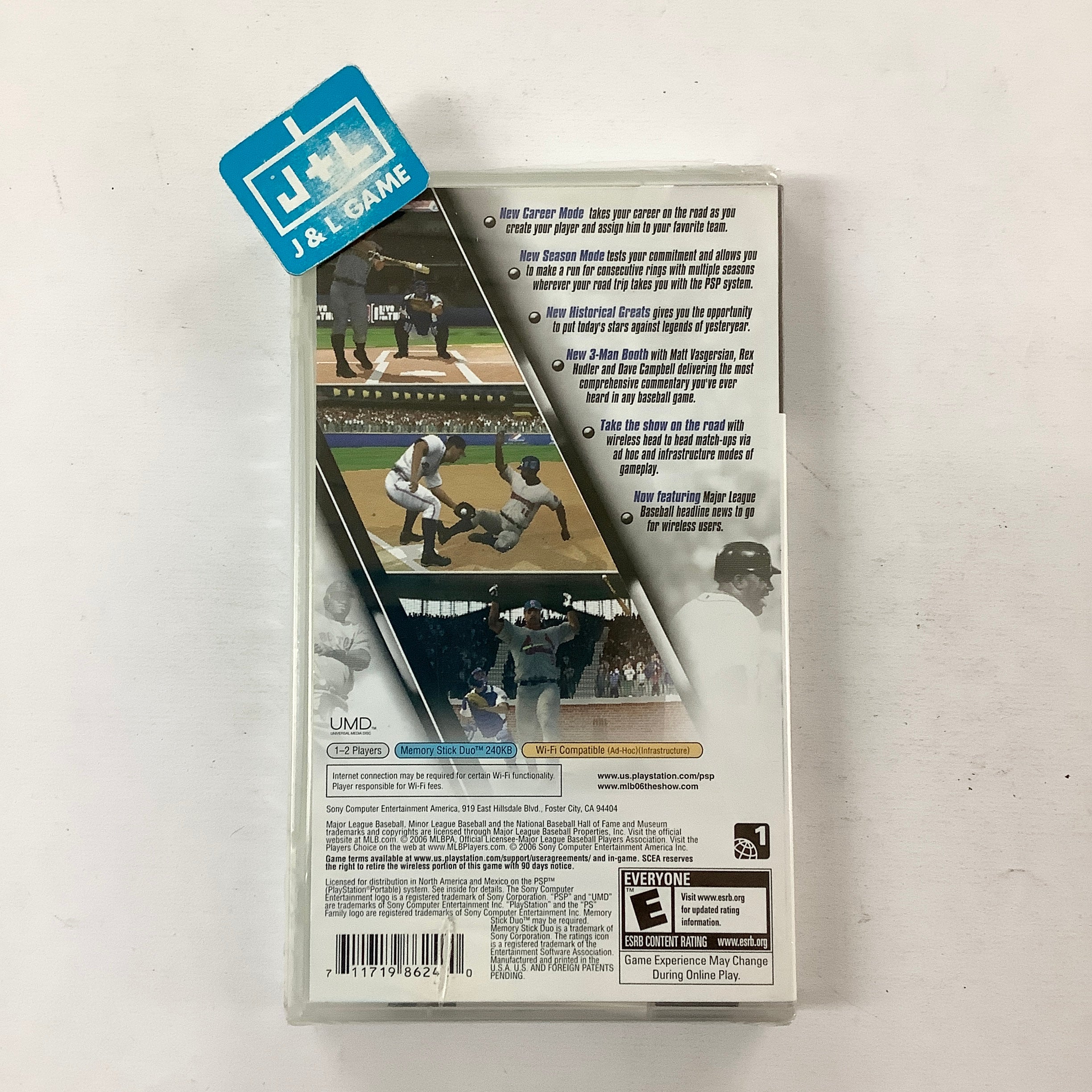 MLB 06: The Show - Sony PSP Video Games SCEA   