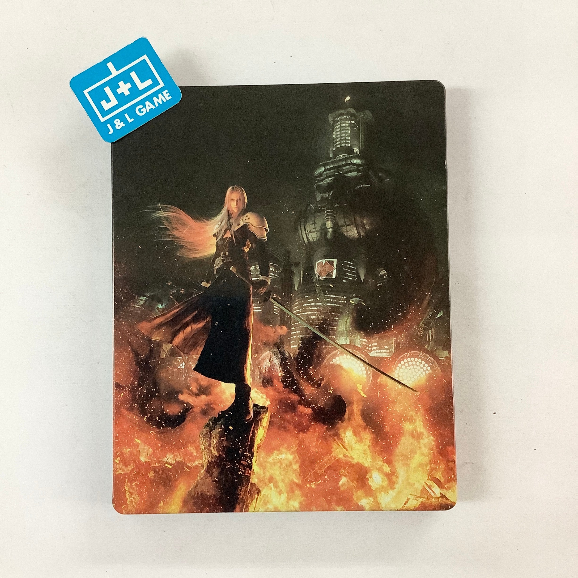 Final Fantasy VII Remake (Deluxe Edition) - (PS4) PlayStation 4 [Pre-Owned] Video Games Square Enix   