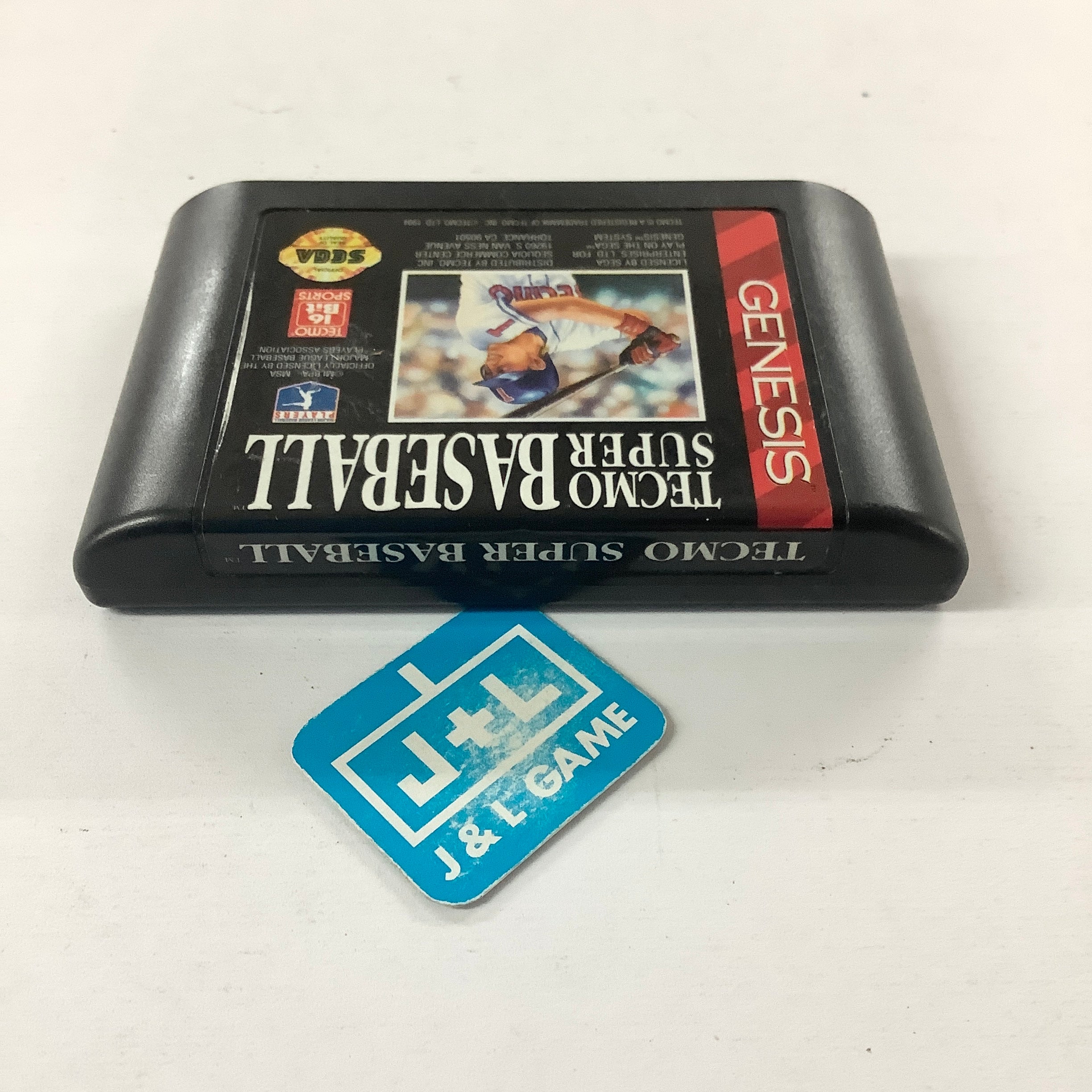 Tecmo Super Baseball - (SG) SEGA Genesis [Pre-Owned] Video Games Tecmo   