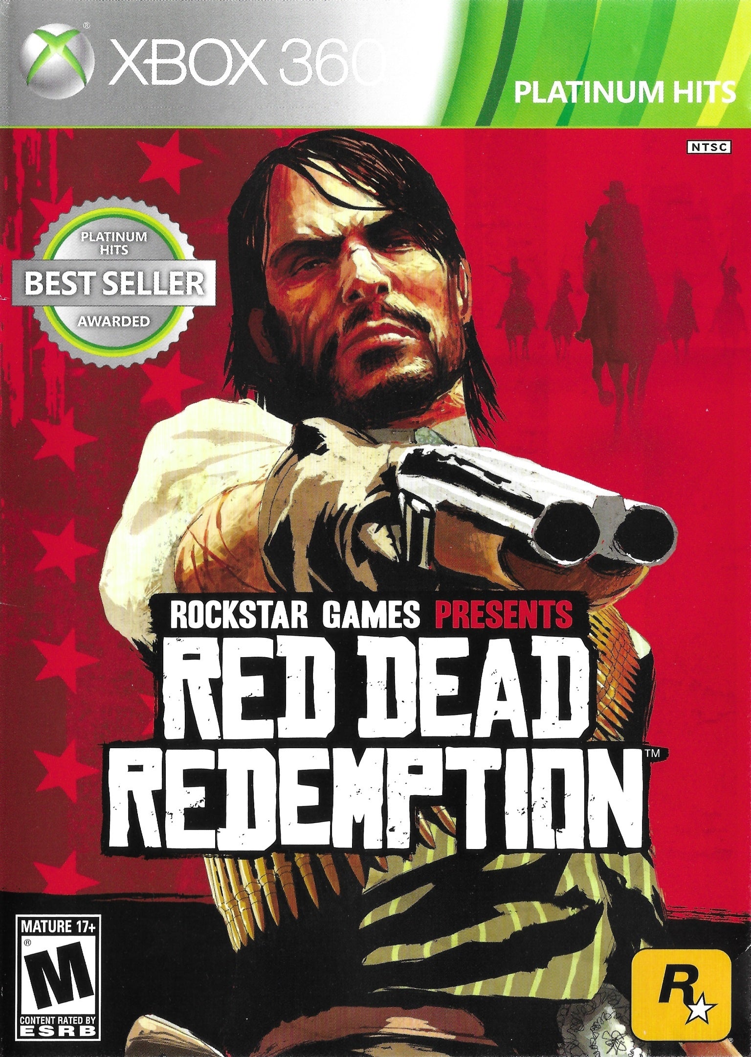 Red Dead Redemption (Platinum Hits) - Xbox 360 [Pre-Owned] Video Games Rockstar Games   