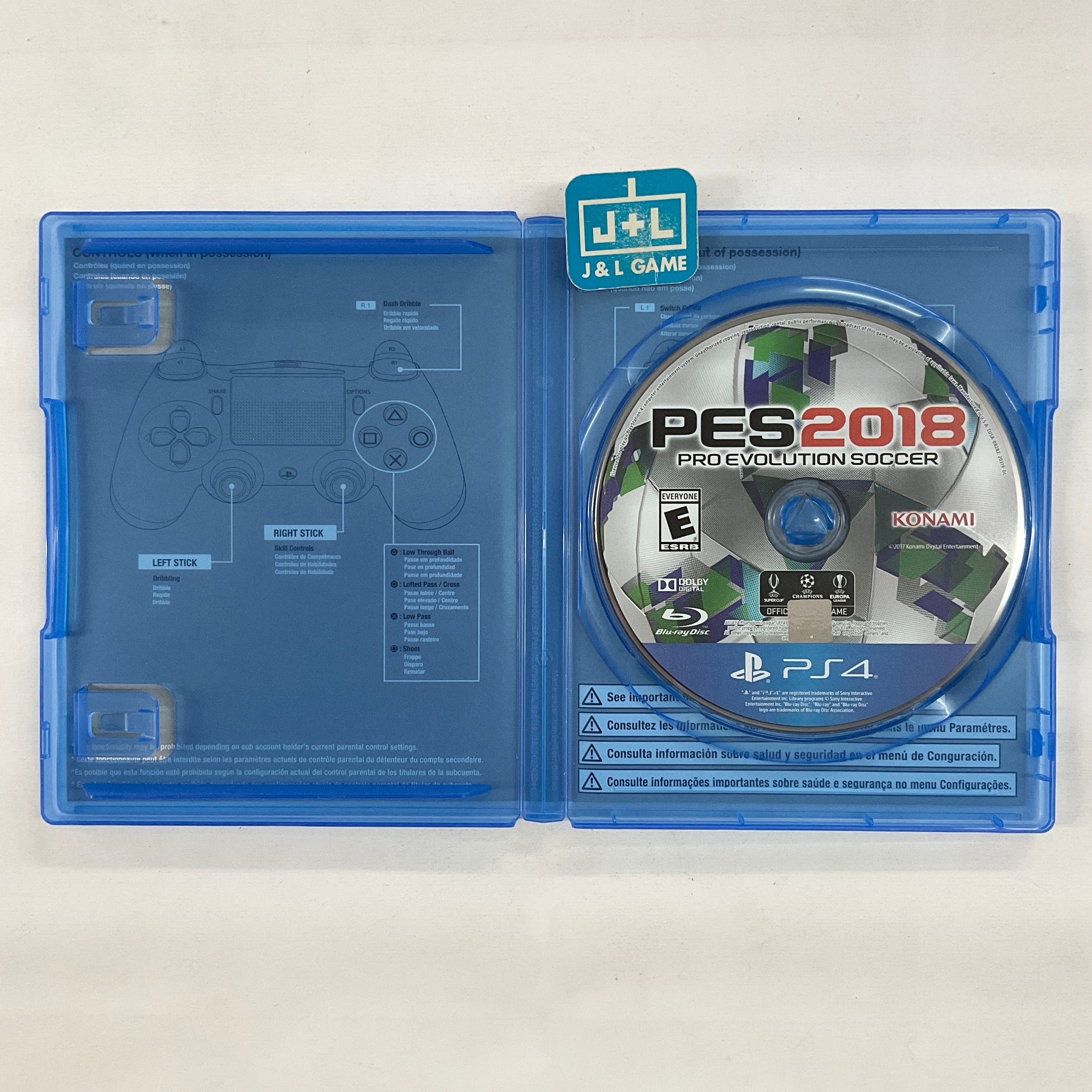 Pro Evolution Soccer 2018 - (PS4) PlayStation 4 [Pre-Owned] Video Games Konami   