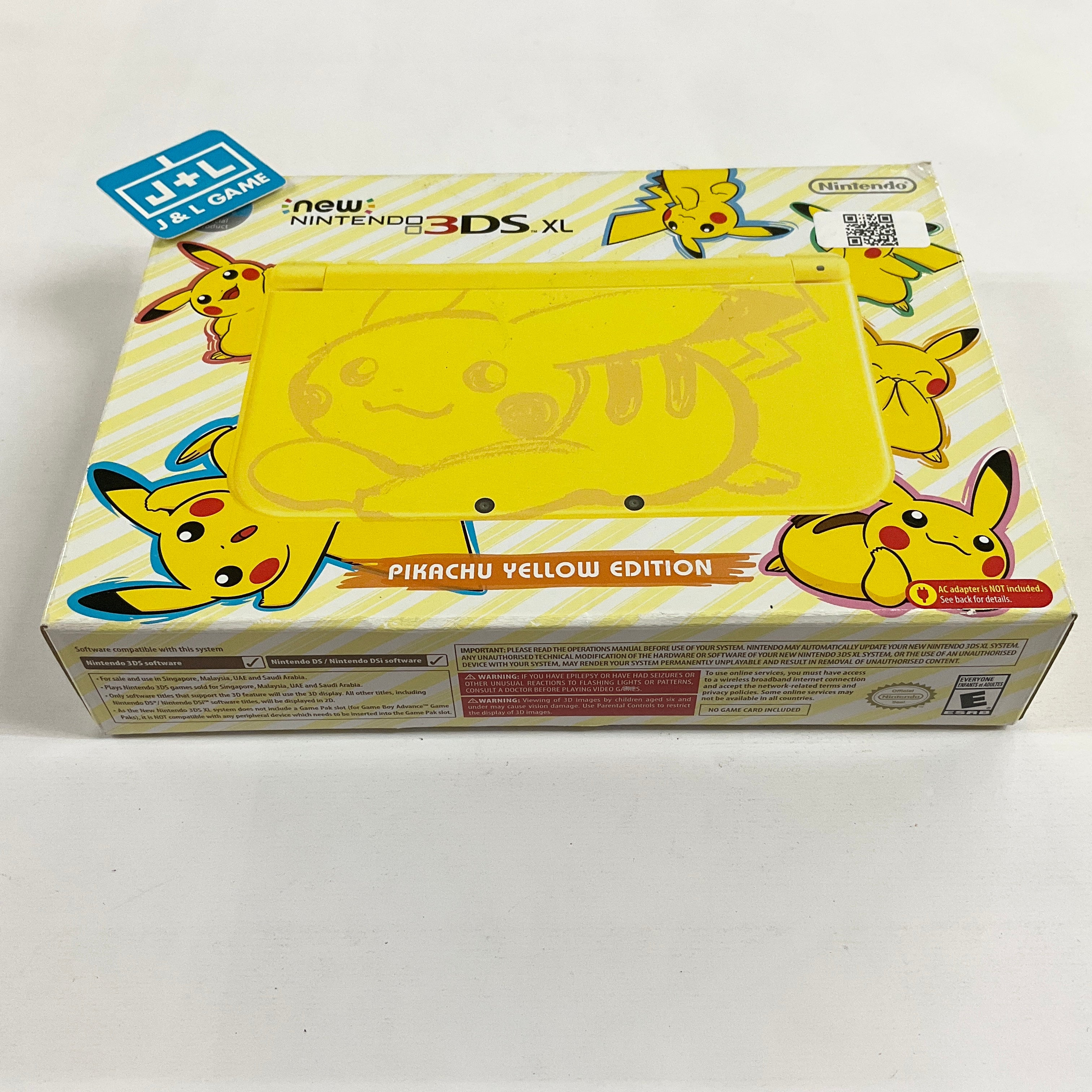 Nintendo New 3DS XL Console (Pikachu Yellow Edition) - Nintendo 3DS [Pre-Owned] Consoles Nintendo   