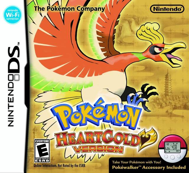 Pokemon HeartGold Version (w/ Pokewalker) - (NDS) Nintendo DS [Pre-Owned] Video Games Nintendo   