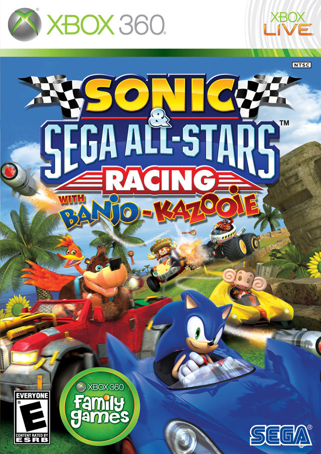 Sonic & Sega All-Stars Racing with Banjo-Kazooie - Xbox 360 [Pre-Owned] Video Games Sega   