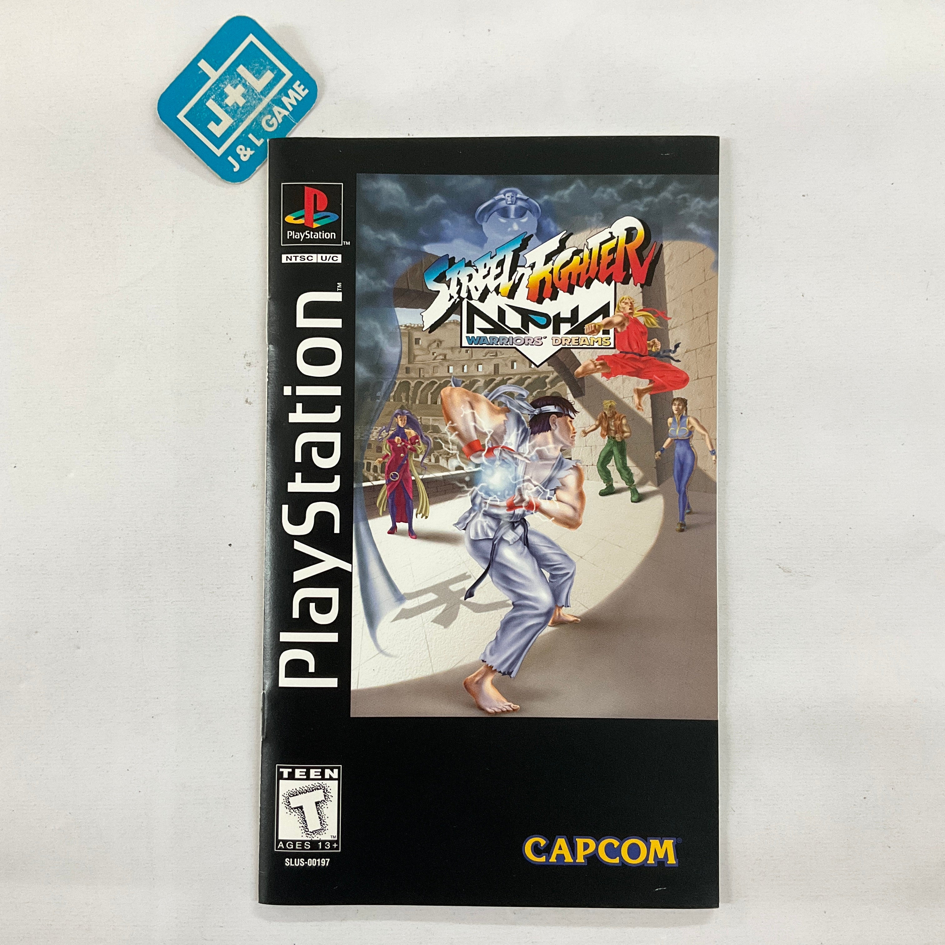 Street Fighter Alpha: Warriors' Dreams (Long Box) - (PS1) PlayStation 1 [Pre-Owned] Video Games Capcom   