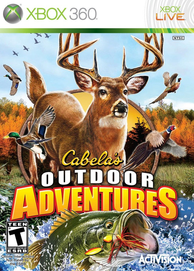 Cabela's Outdoor Adventures - Xbox 360 [Pre-Owned] Video Games Activision   