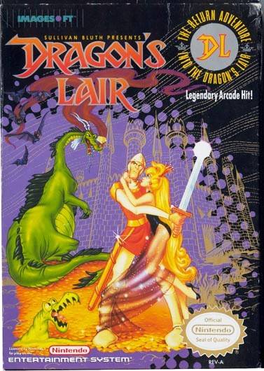 Dragon's Lair - (NES) Nintendo Entertainment System [Pre-Owned] Video Games Imagesoft   