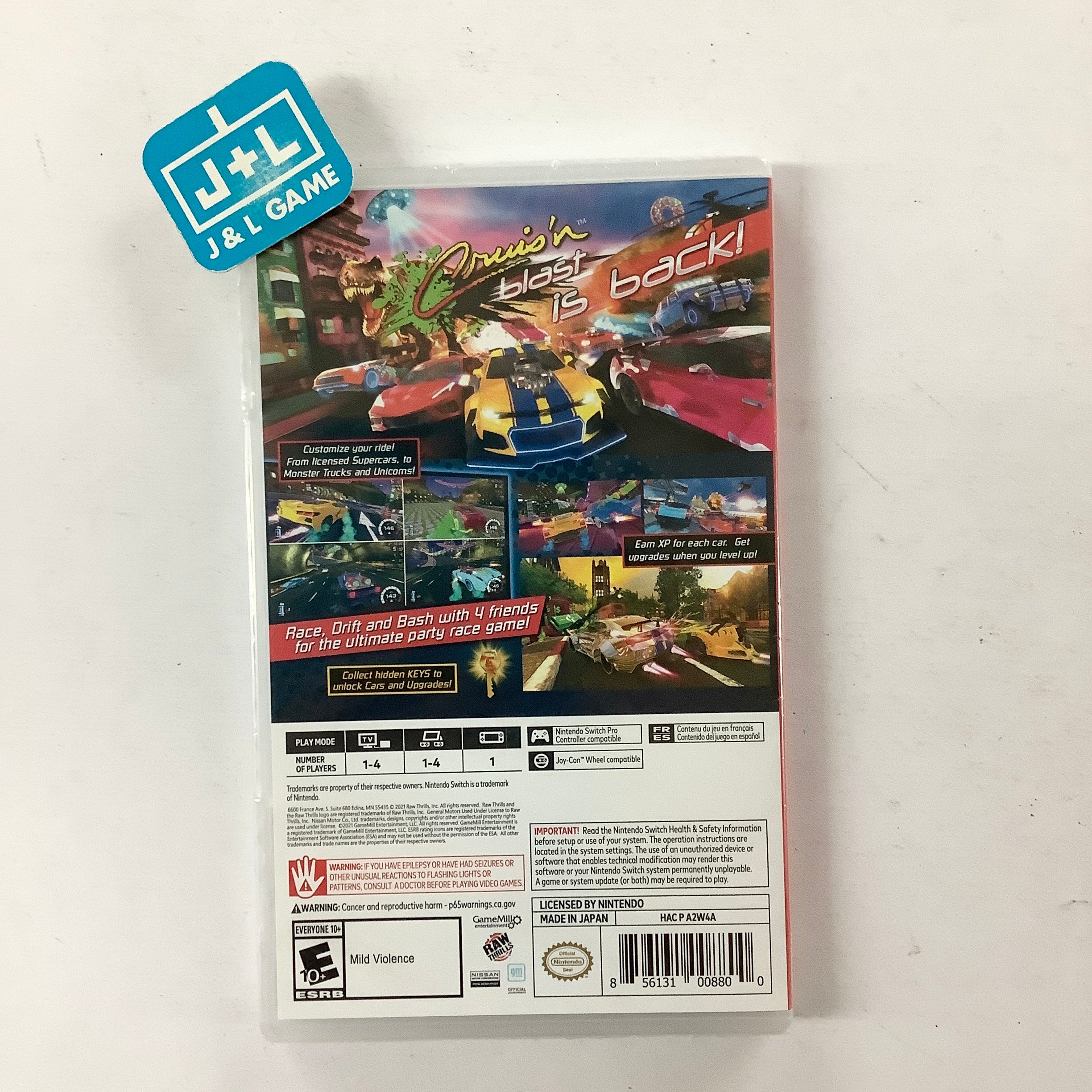 Cruis'n Blast - (NSW) Nintendo Switch Video Games GameMill Entertainment   