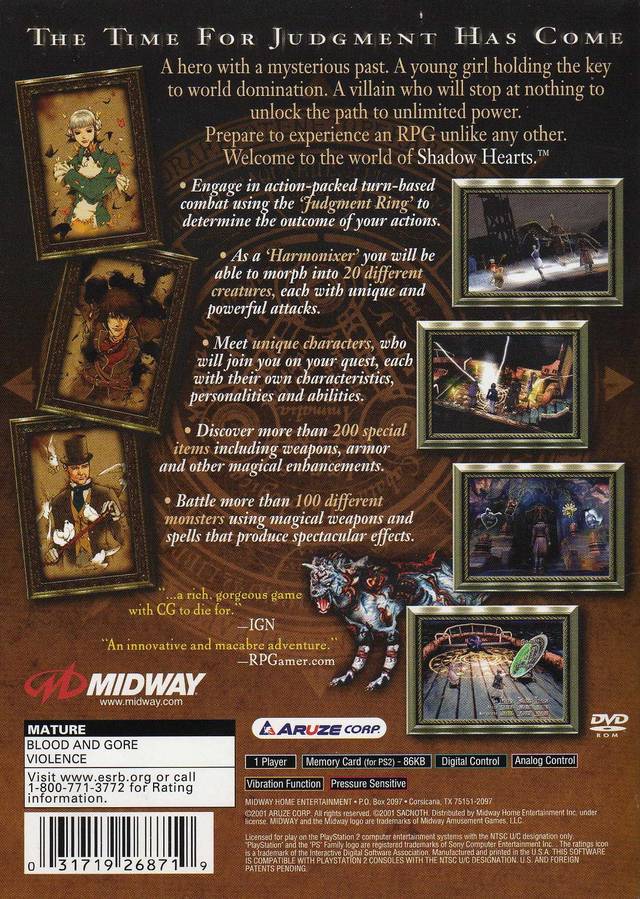 Shadow Hearts (Promotional Copy) - (PS2) PlayStation 2 [Pre-Owned] Video Games PlayStation   