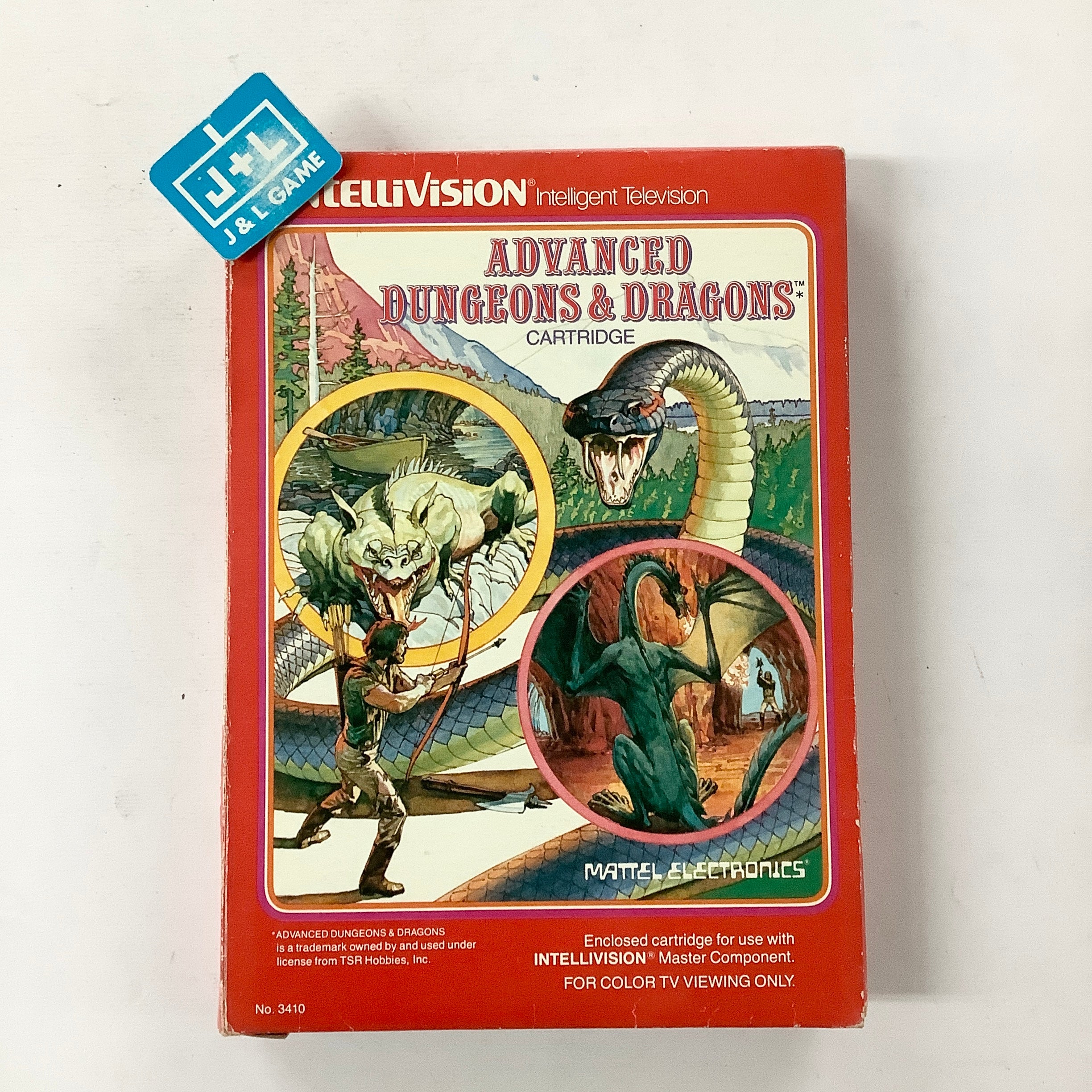 Advanced Dungeons & Dragons - (INTV) Intellivision [Pre-Owned] Video Games Mattel   