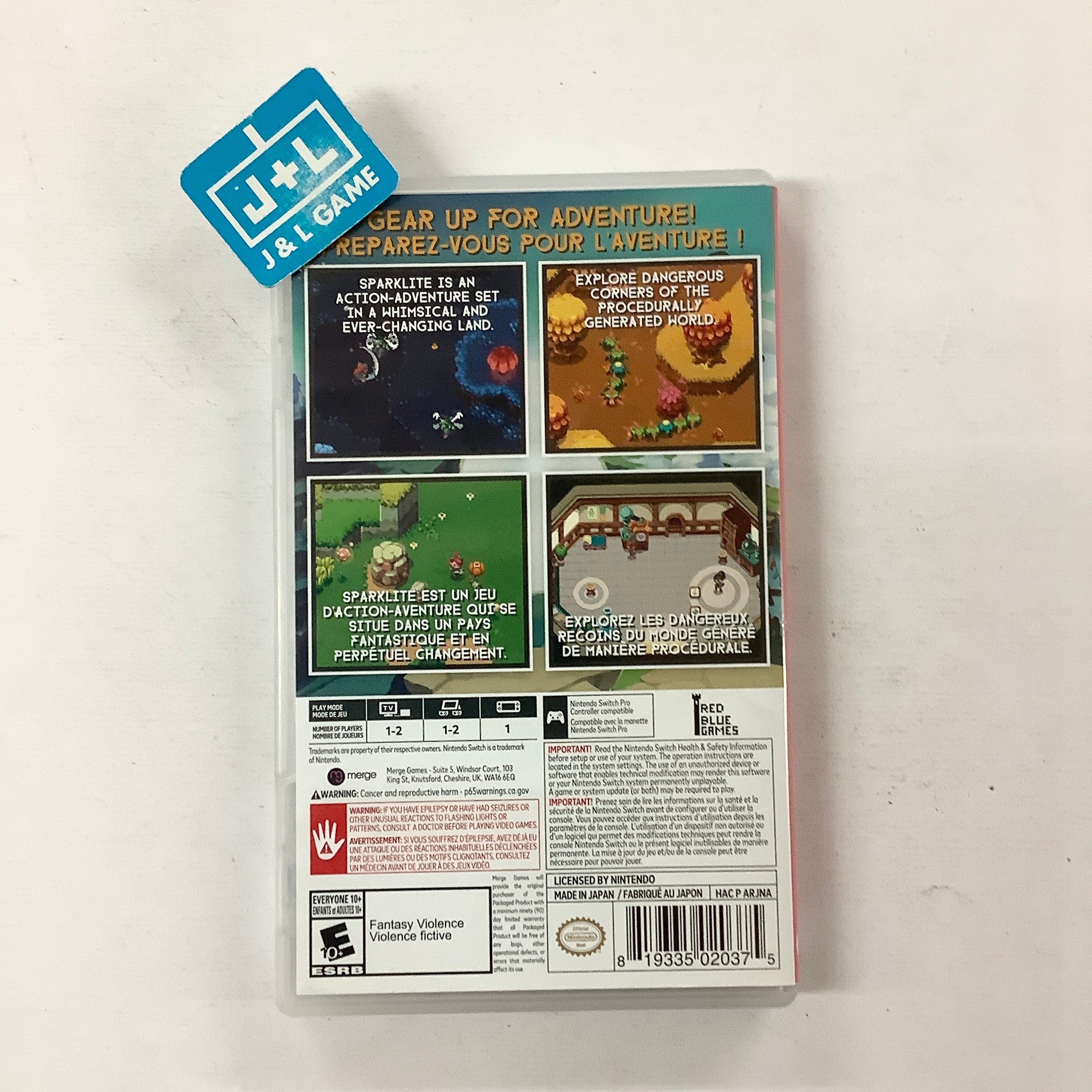 Sparklite - (NSW) Nintendo Switch [Pre-Owned] Video Games Merge Games   