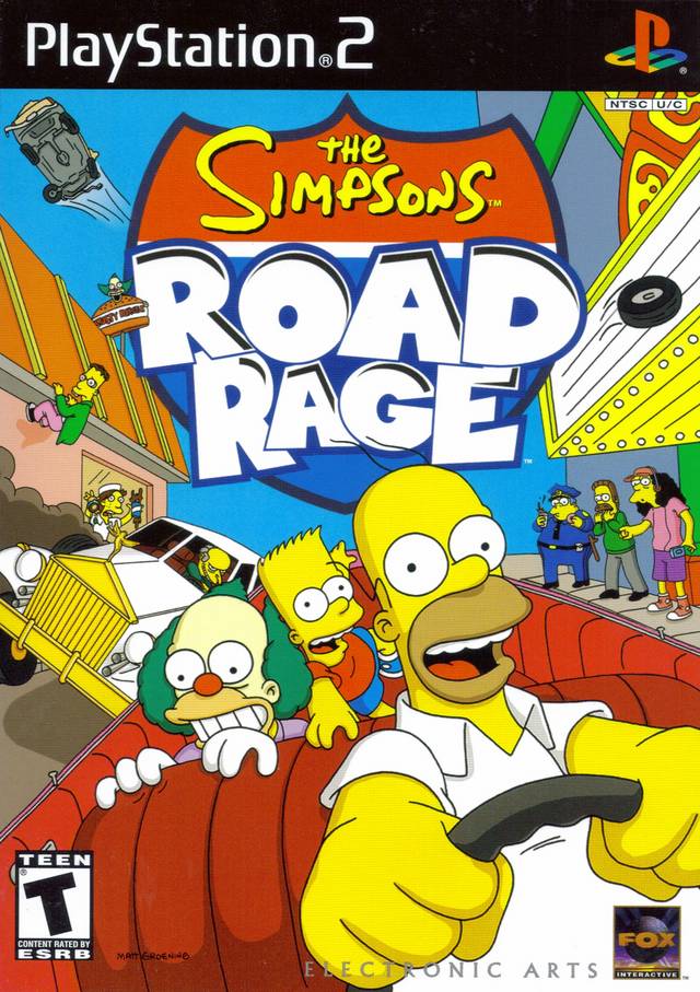 The Simpsons: Road Rage - (PS2) PlayStation 2 [Pre-Owned] Video Games Electronic Arts   