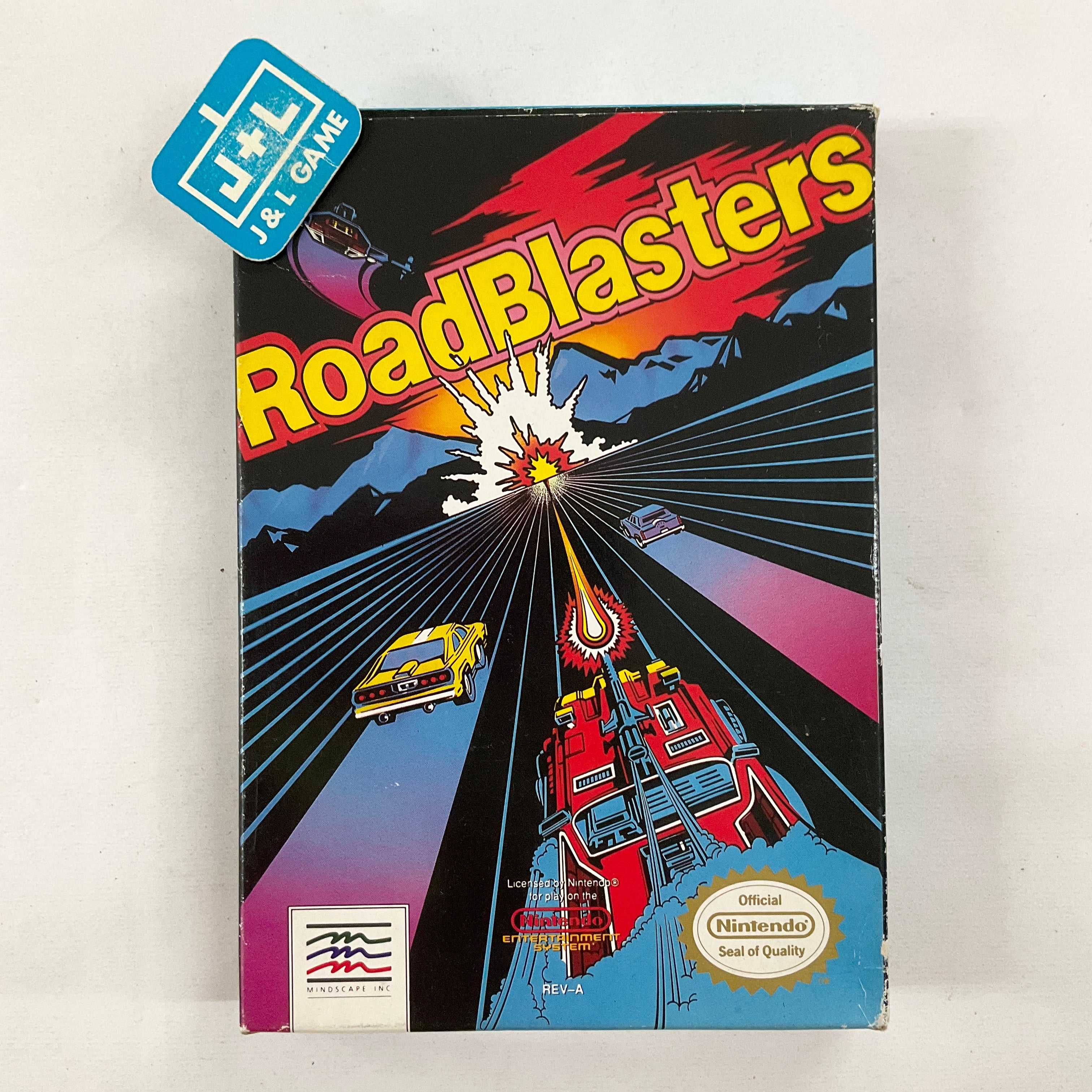 RoadBlasters - (NES) Nintendo Entertainment System [Pre-Owned] Video Games Mindscape   