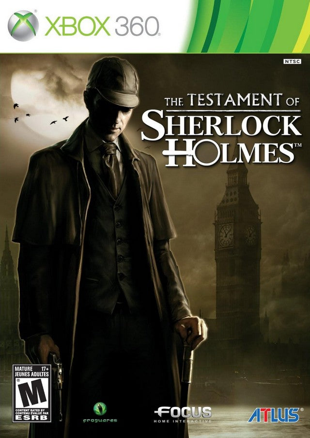 The Testament of Sherlock Holmes - Xbox 360 [Pre-Owned] Video Games Atlus   