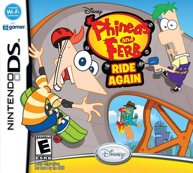 Phineas and Ferb Ride Again - (NDS) Nintendo DS [Pre-Owned] Video Games Disney Interactive Studios   