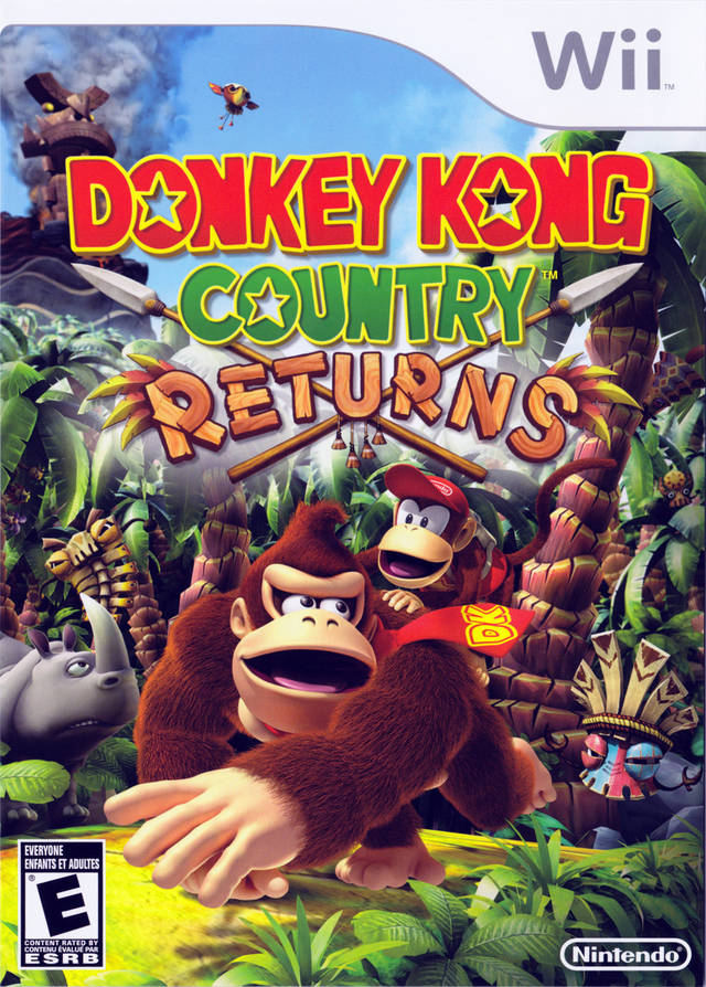 Donkey Kong Country Returns - Nintendo Wii Video Games Nintendo   