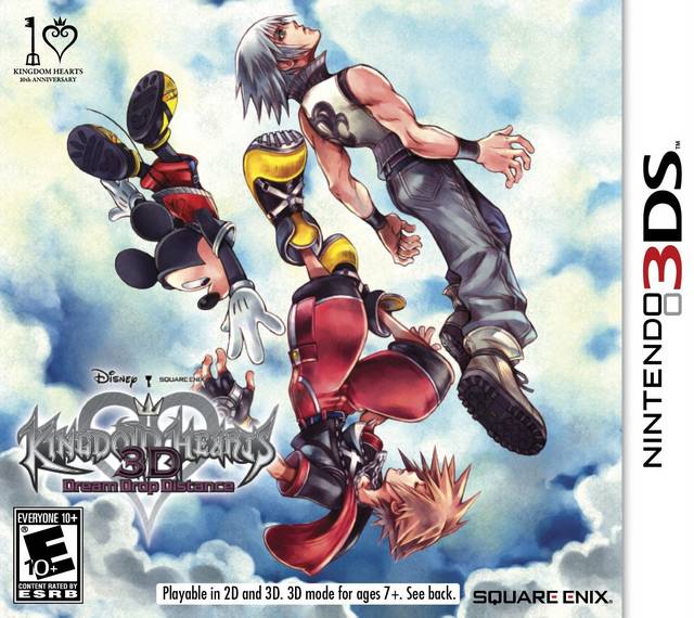 Kingdom Hearts 3D: Dream Drop Distance - Nintendo 3DS Video Games Square Enix   