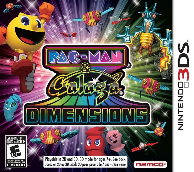 Pac-Man and Galaga Dimensions - Nintendo 3DS [Pre-Owned] Video Games BANDAI NAMCO Entertainment   