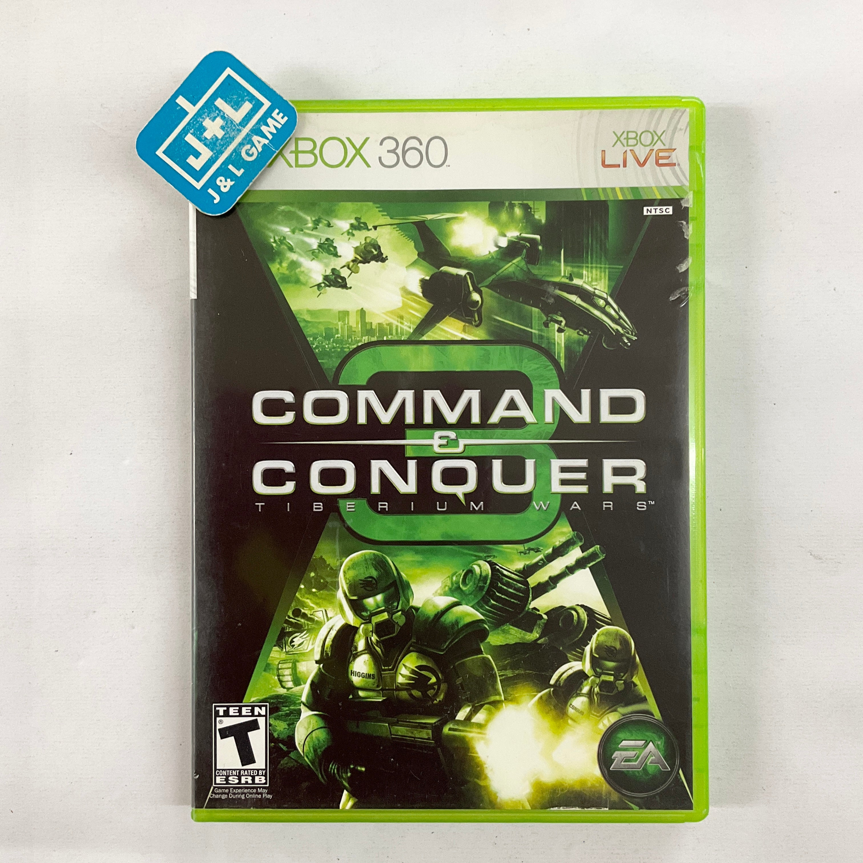 Command & Conquer 3: Tiberium Wars - Xbox 360 [Pre-Owned] Video Games EA Games   