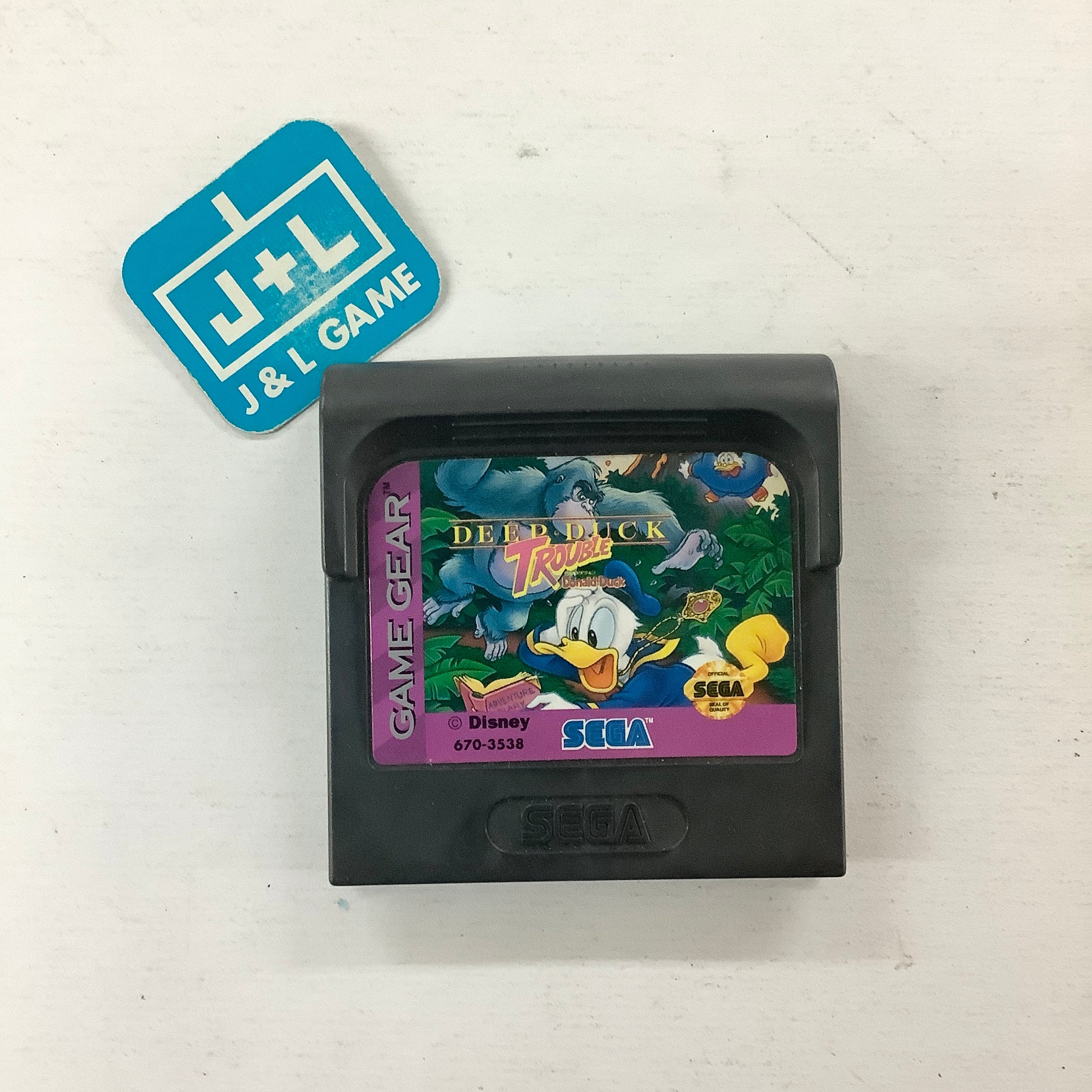 Deep Duck Trouble Starring Donald Duck - (SGG) SEGA GameGear [Pre-Owned] Software Majesco Sales, Inc.   