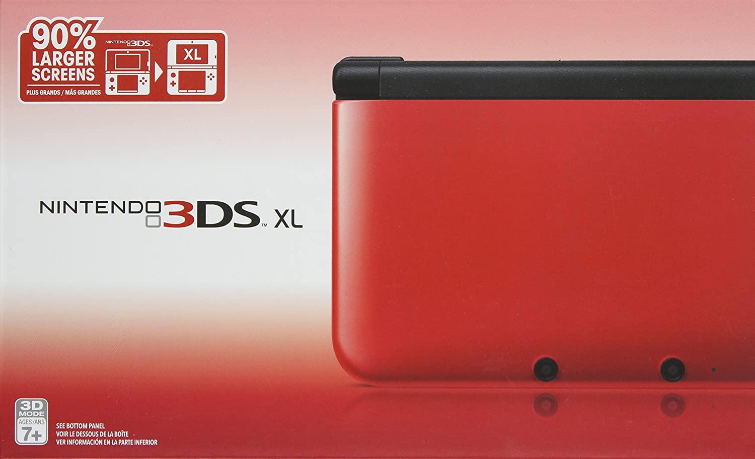 Nintendo 3DS XL Console (Red/Black) - Nintendo 3DS [Pre-Owned] Consoles Nintendo   