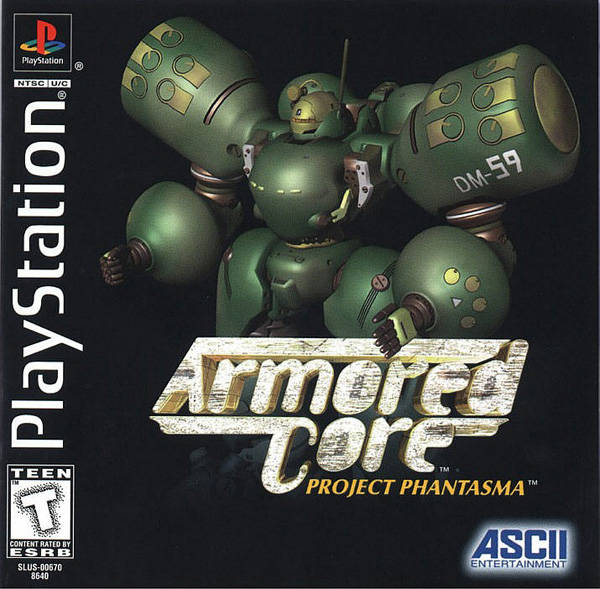 Armored Core: Project Phantasma - (PS1) Playstation 1 [Pre-Owned] Video Games ASCII Entertainment   