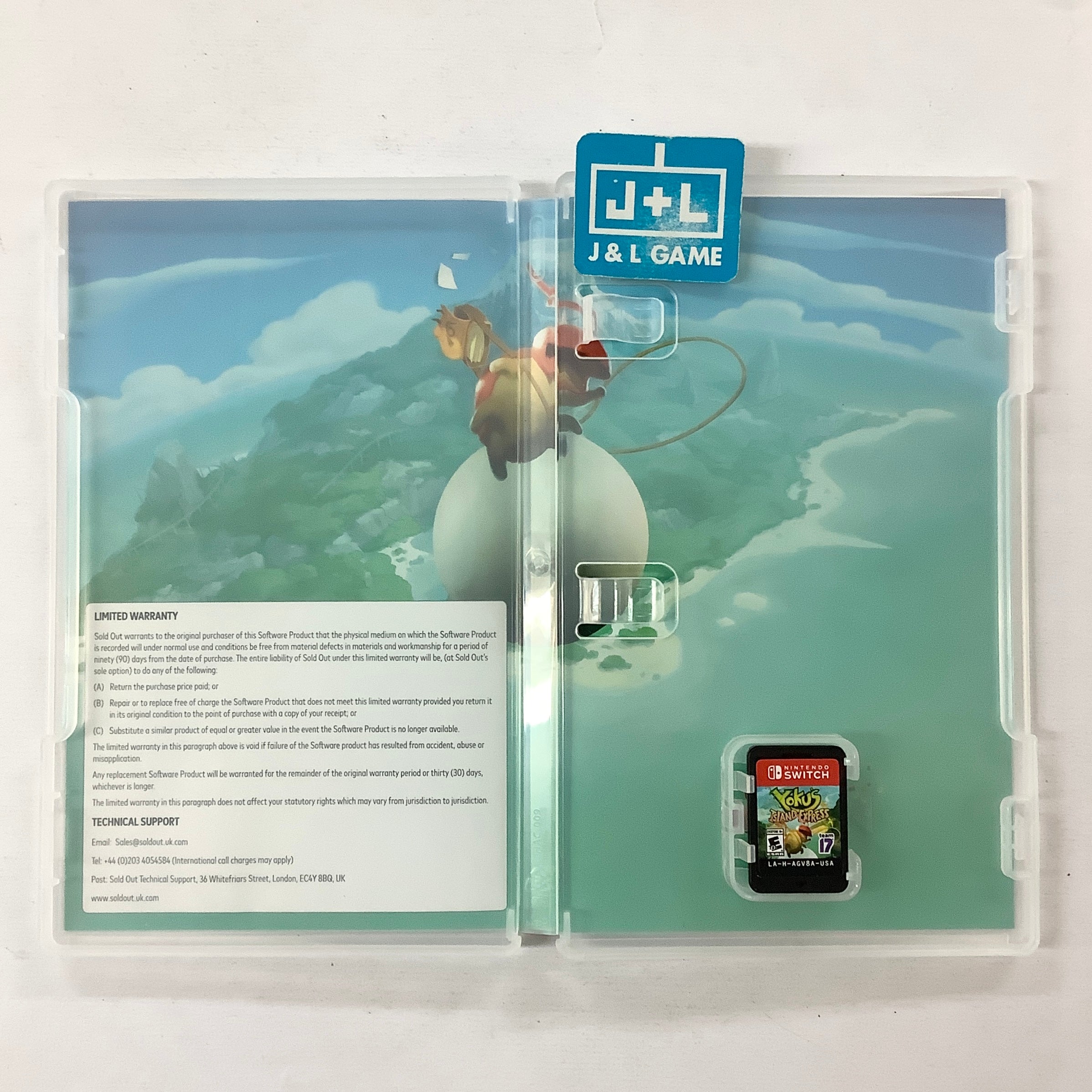 Yoku's Island Express - (NSW) Nintendo Switch [Pre-Owned] Video Games Team 17   