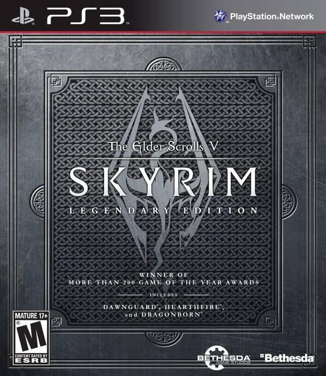 The Elder Scrolls V: Skyrim (Legendary Edition) - (PS3) Playstation 3 [Pre-Owned] Video Games Bethesda   