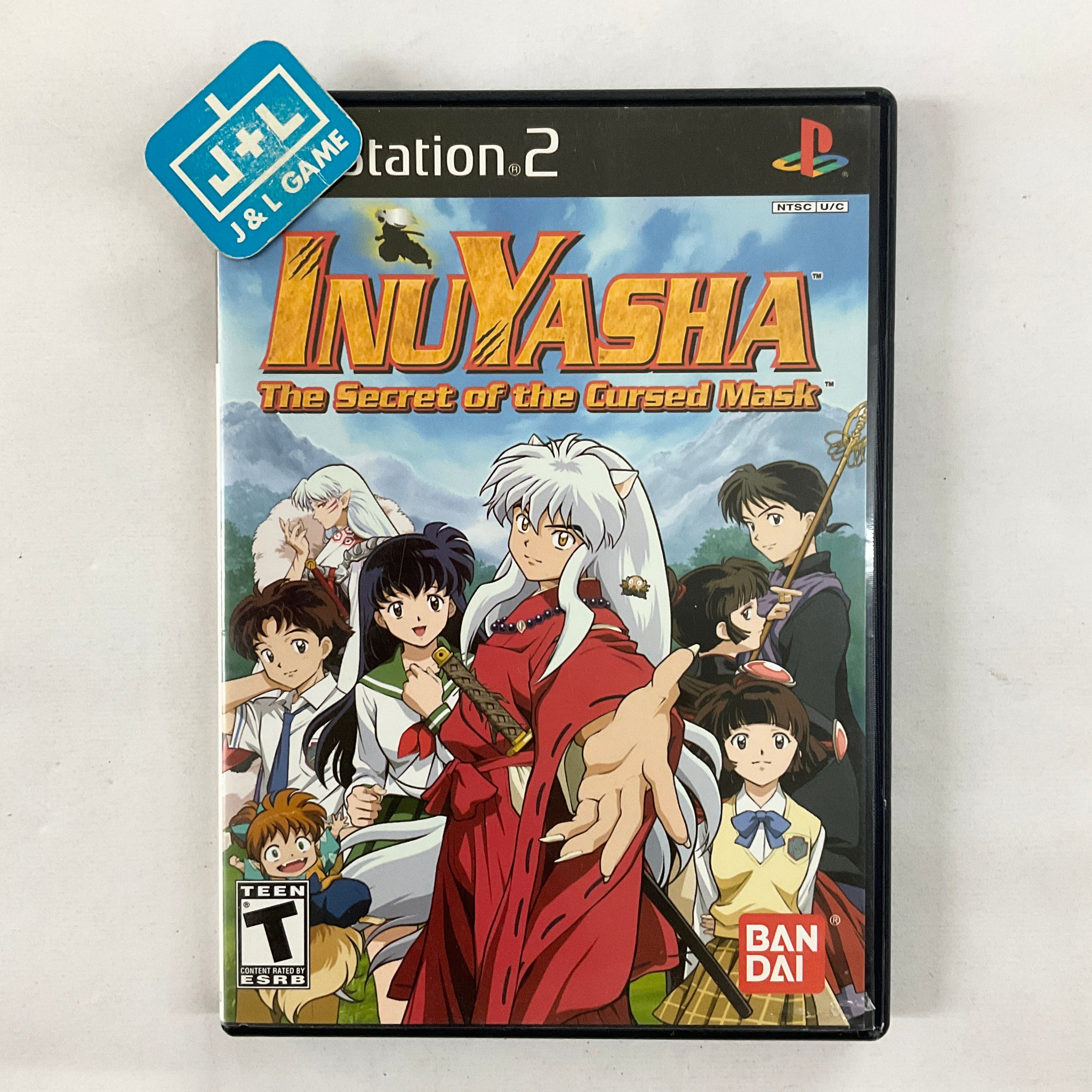 Inuyasha: The Secret of the Cursed Mask - (PS2) PlayStation 2 [Pre-Owned] Video Games Bandai   