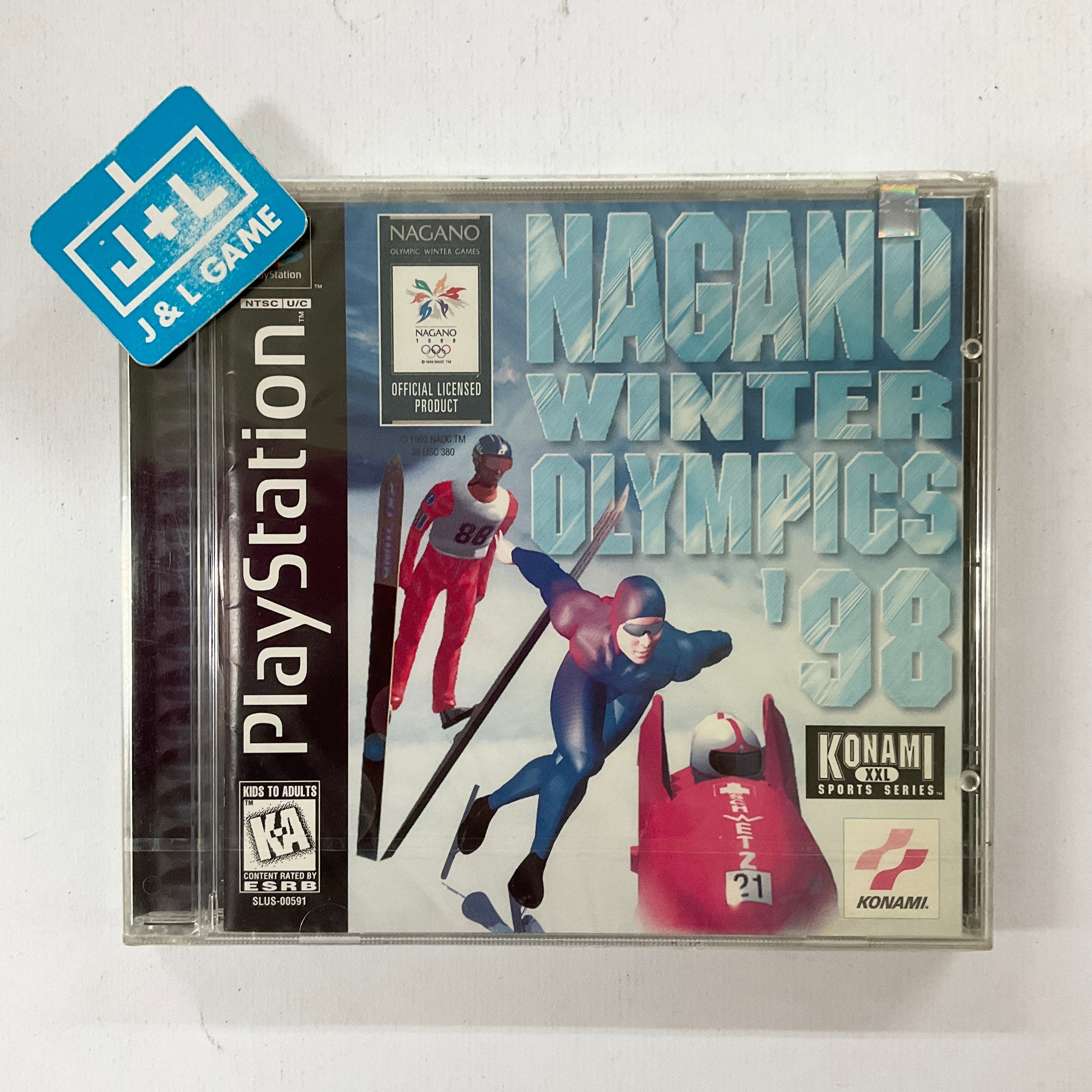 Nagano Winter Olympics '98 - Playstation Video Games Konami   