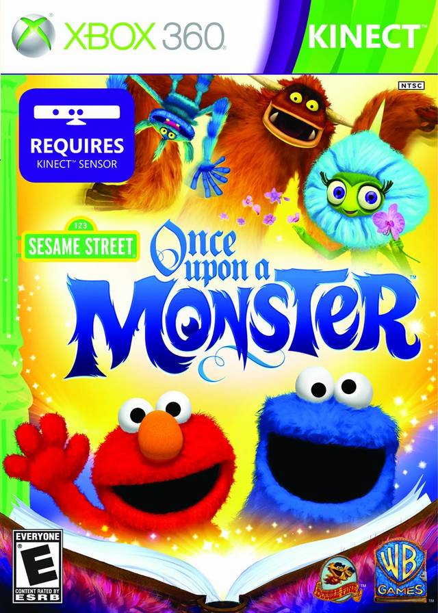 Sesame Street: Once Upon a Monster (Kinect Required) - Xbox 360 [Pre-Owned] Video Games Warner Bros. Interactive Entertainment   