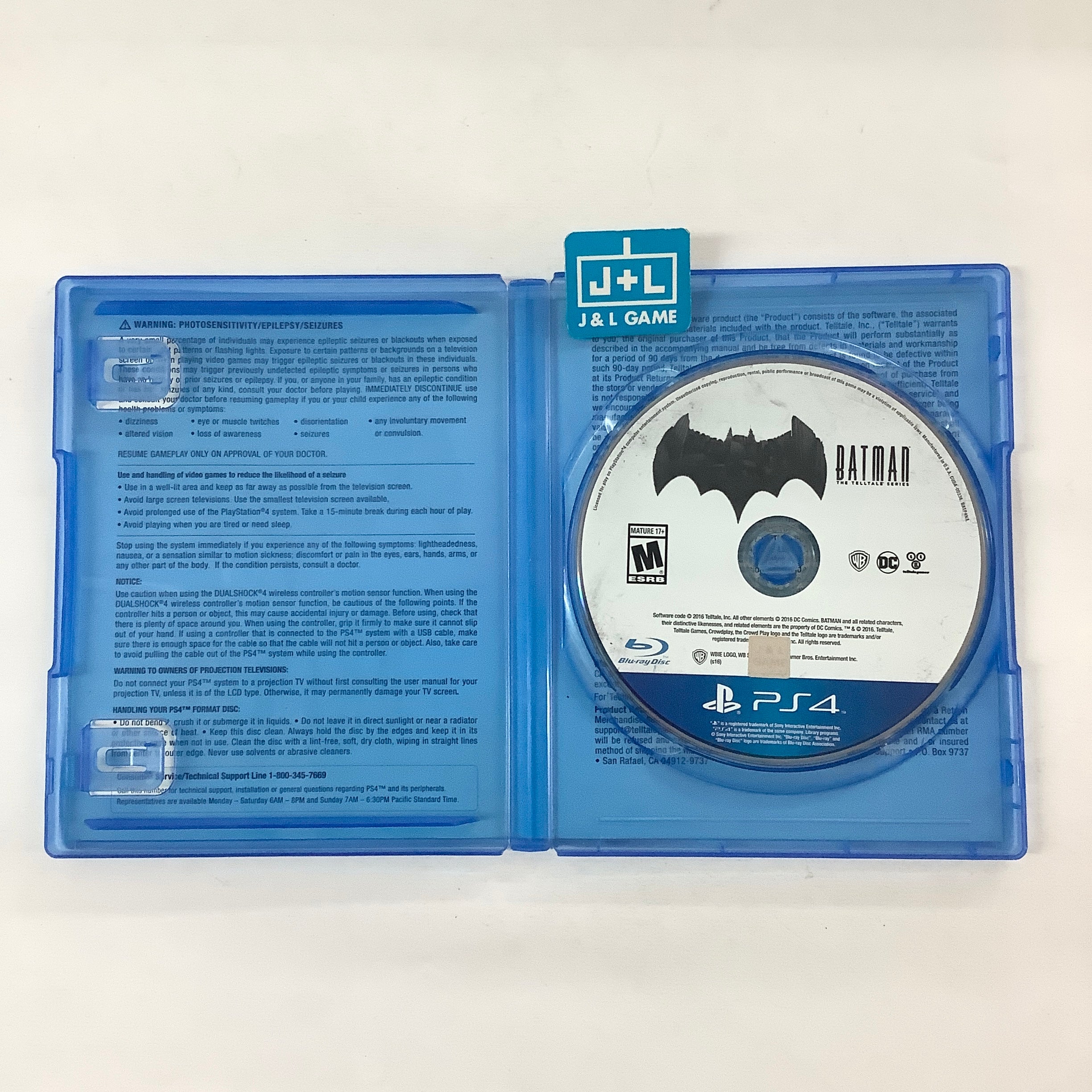 Batman: The Telltale Series - (PS4) PlayStation 4 [Pre-Owned] Video Games Telltale Games   